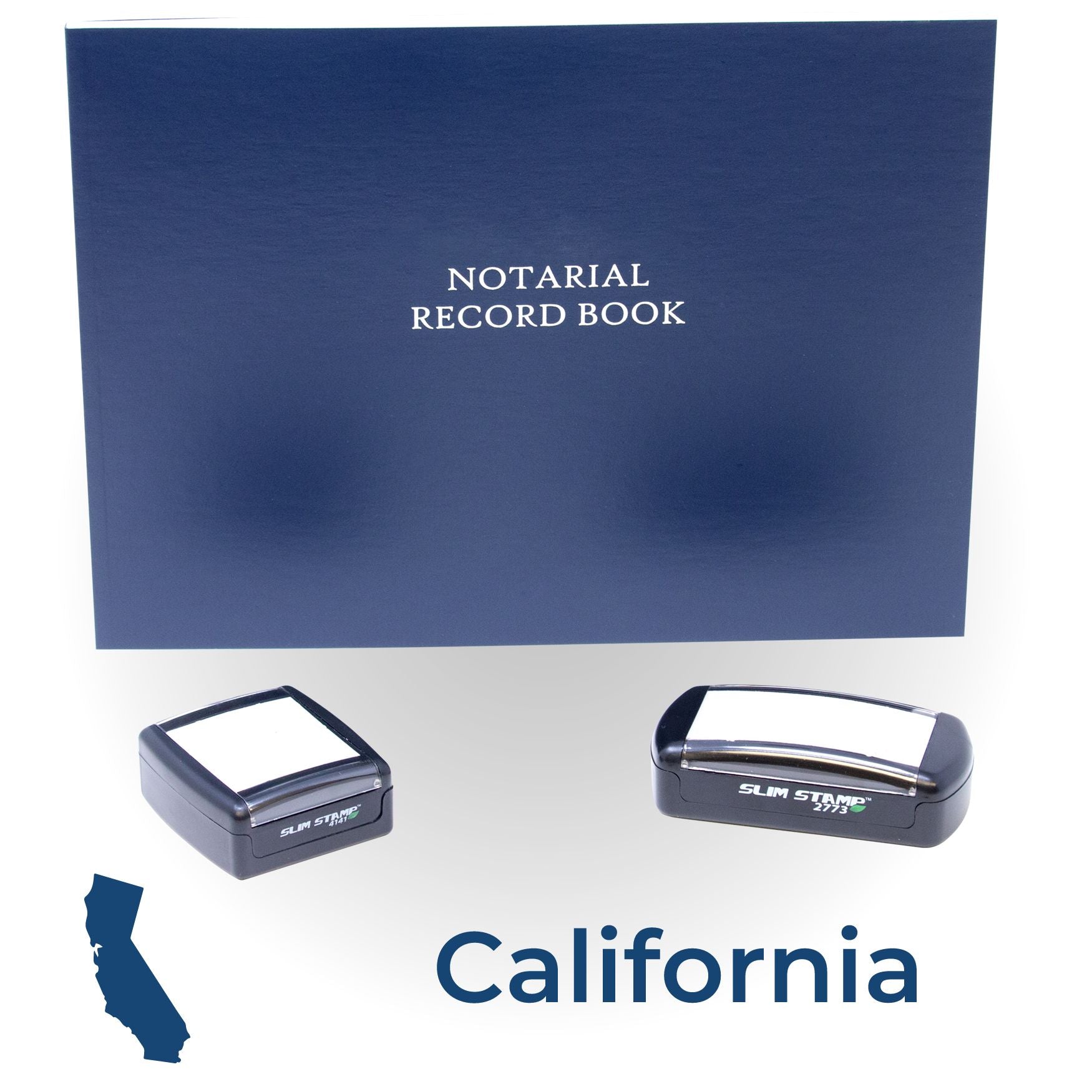 CA Notary Kit with Slim Stamps - Engineer Seal Stamps