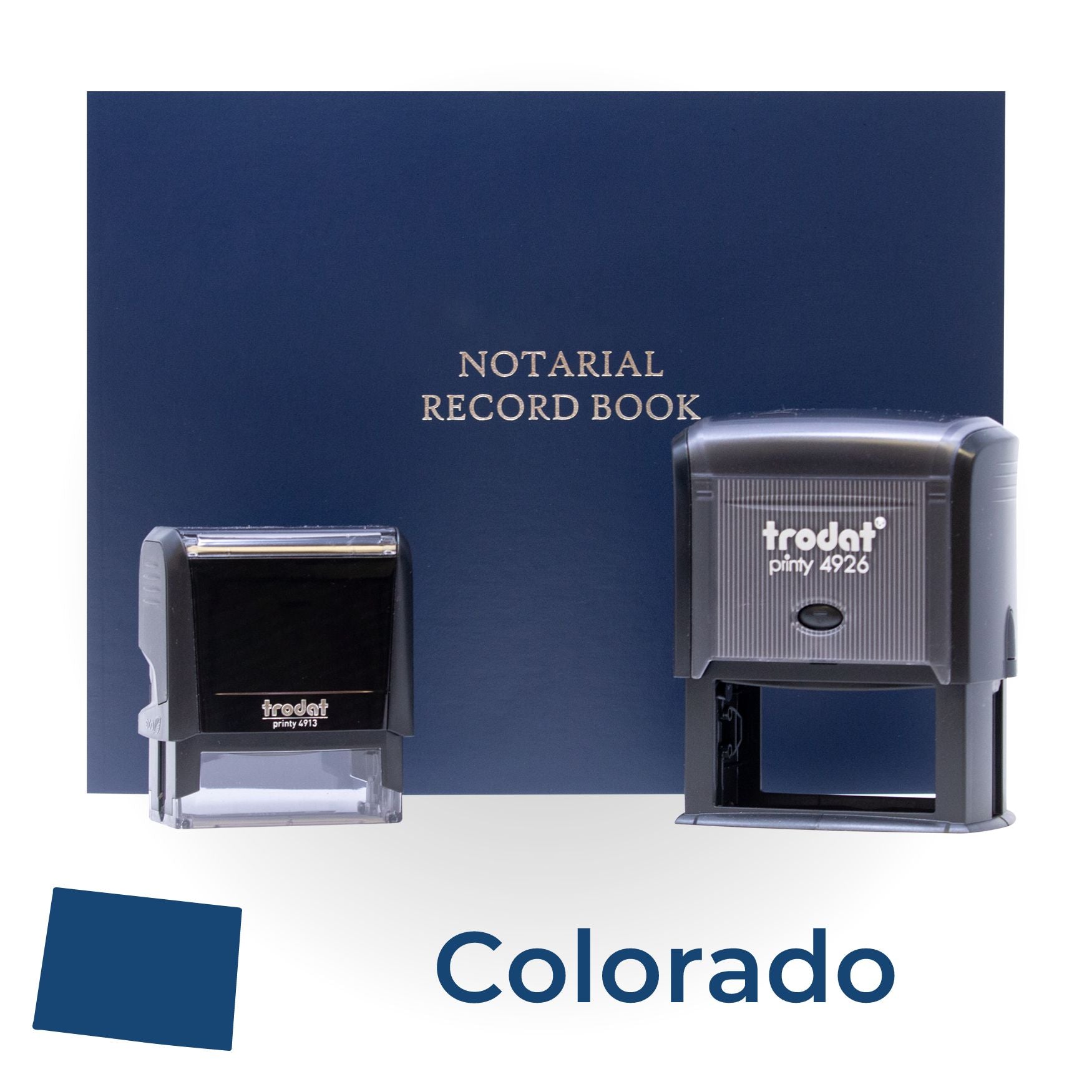 Colorado Self Inking Notary Starter Kit - Engineer Seal Stamps