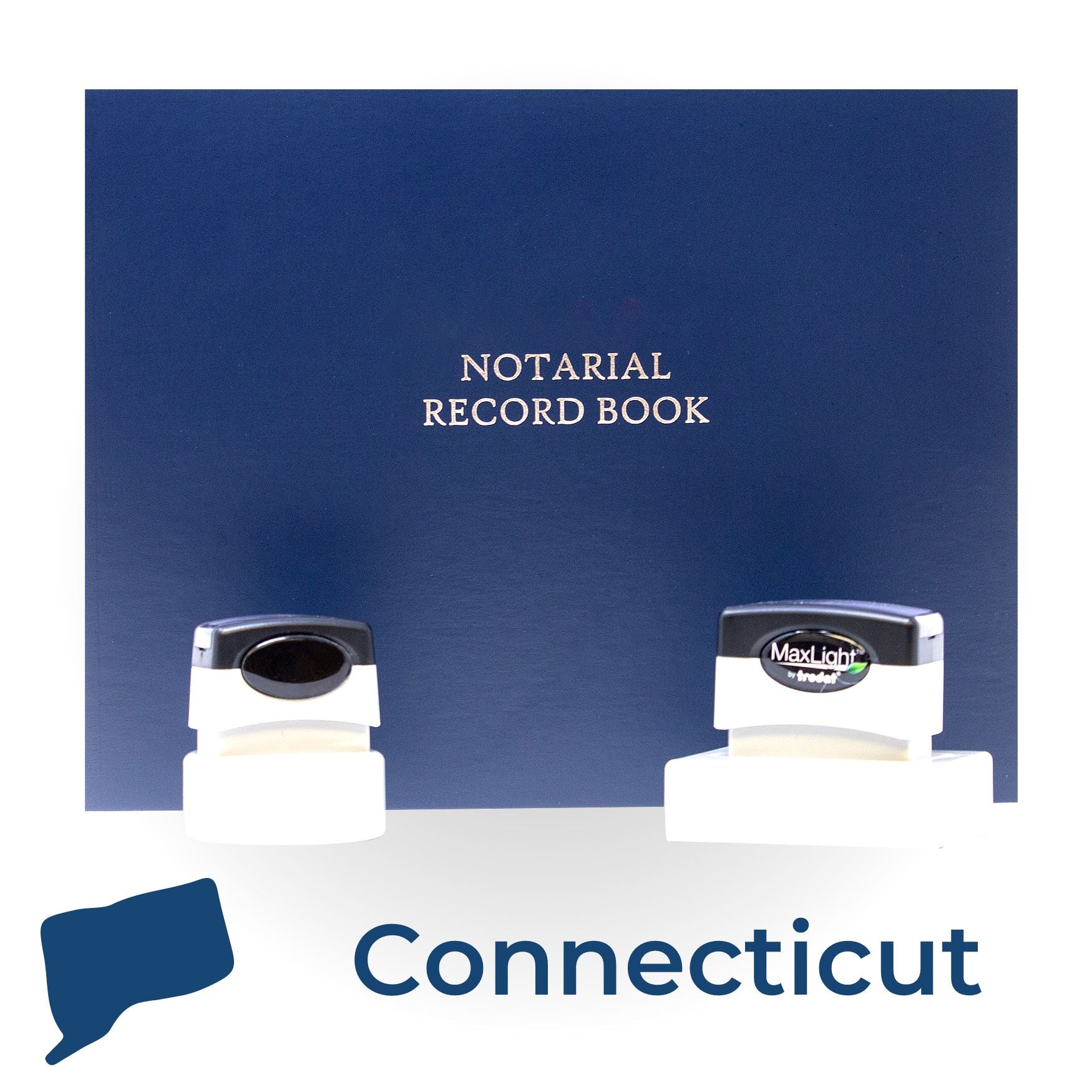 MaxLight Notary Stamp Kit for Connecticut - Engineer Seal Stamps