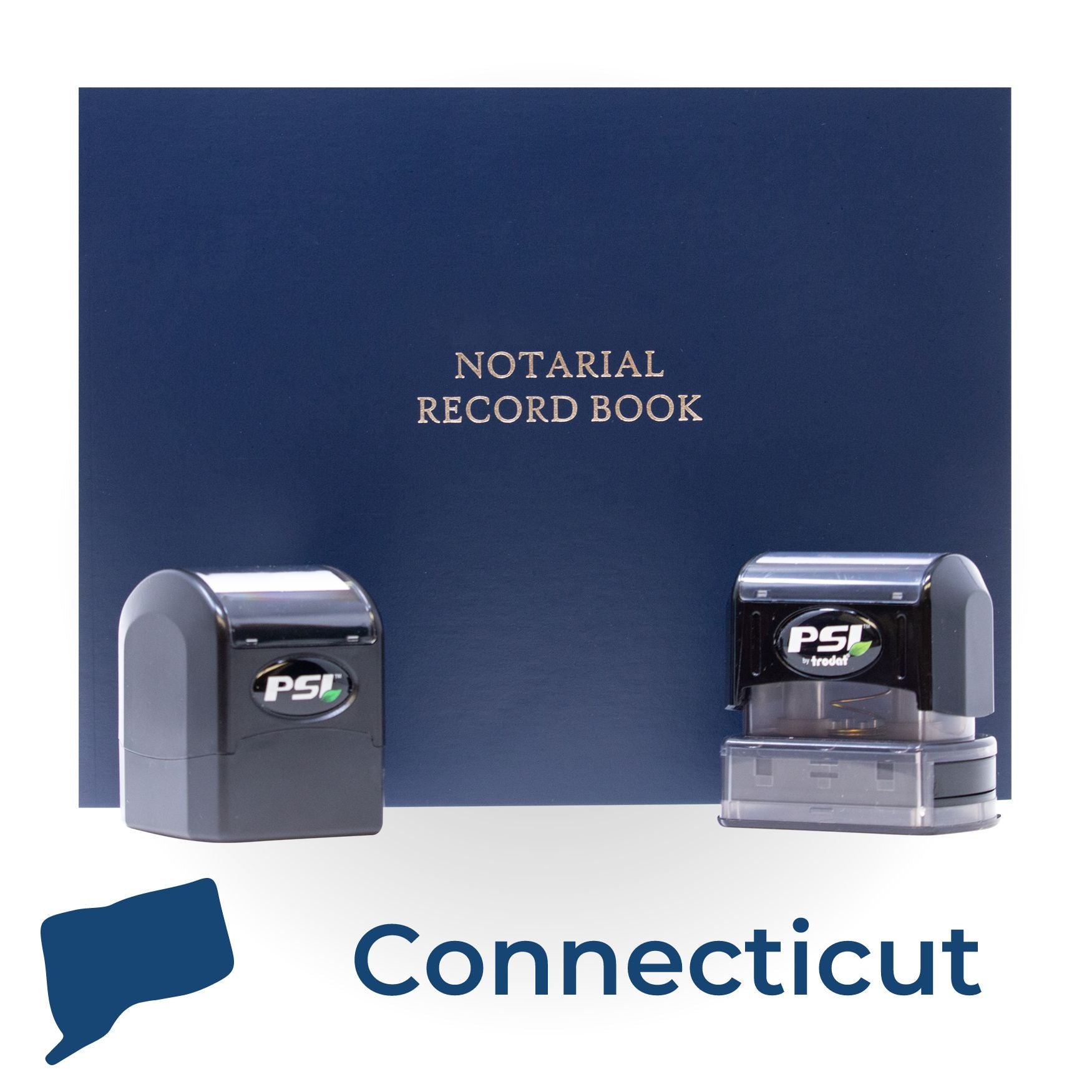 Connecticut Notary Public Kit with PSI Notary Stamps - Engineer Seal Stamps