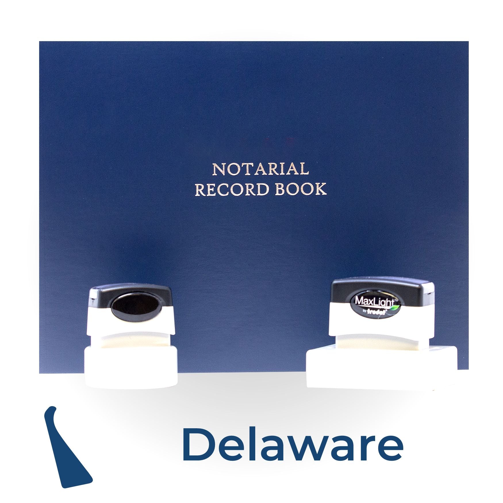 MaxLight Notary Stamp Kit for Delaware - Engineer Seal Stamps