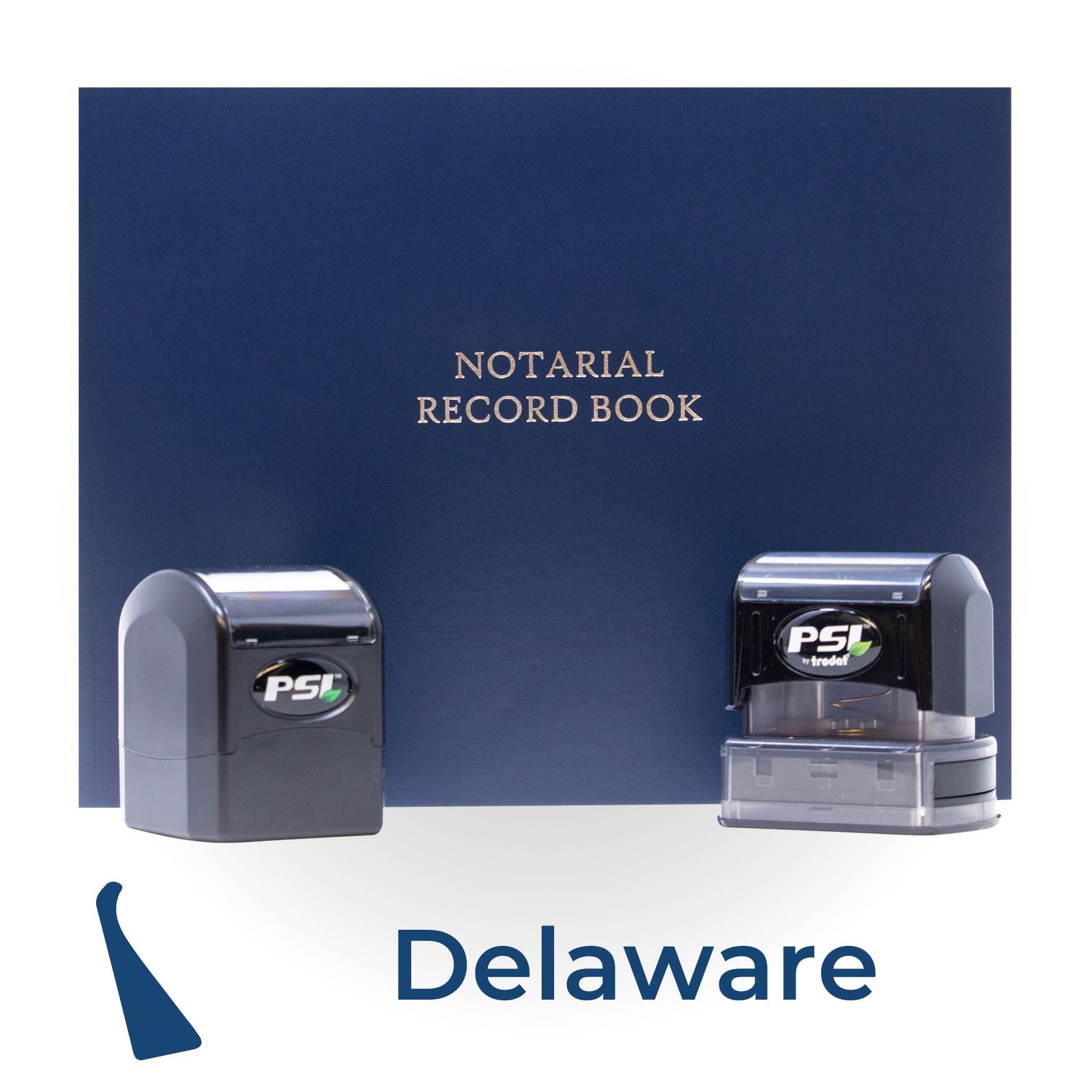 Delaware Notary Public Kit with PSI Notary Stamps - Engineer Seal Stamps