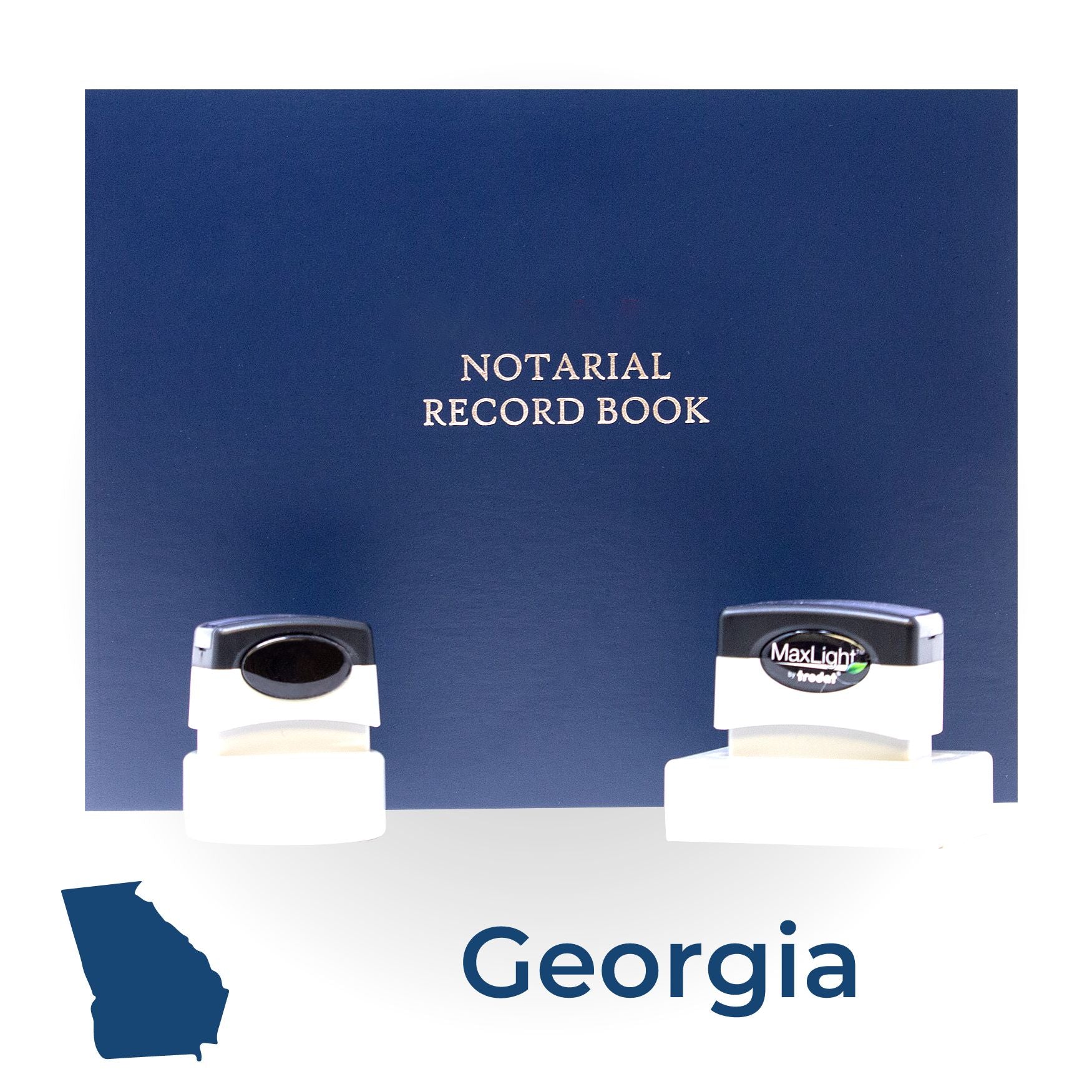 MaxLight Notary Stamp Kit for Georgia - Engineer Seal Stamps