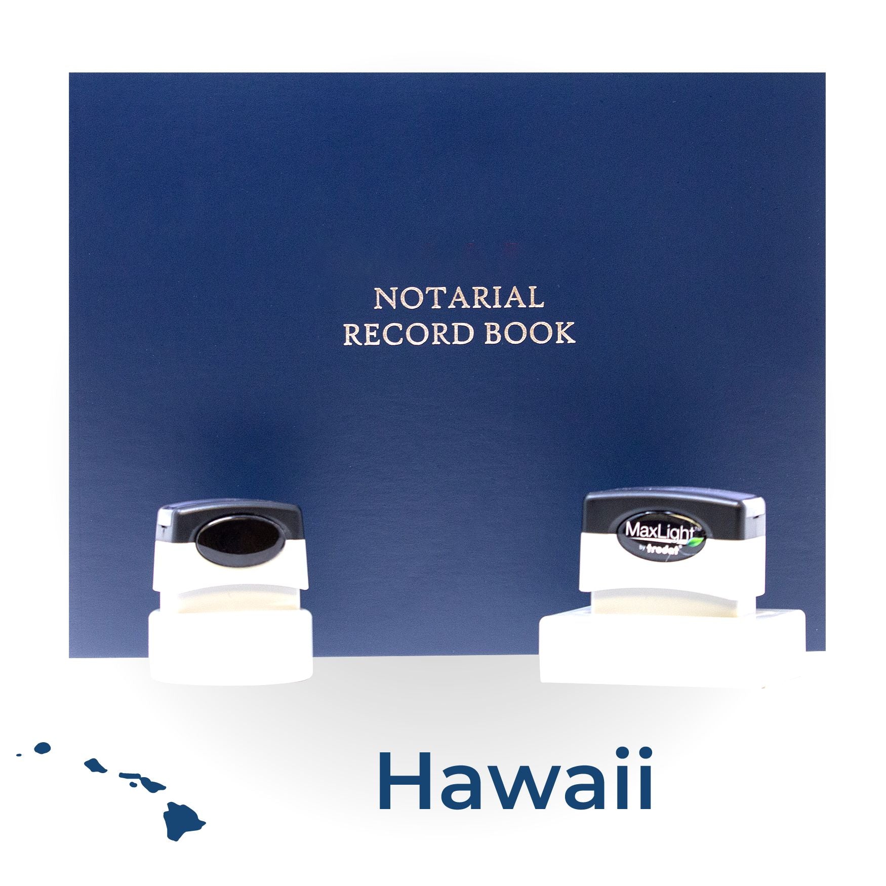 MaxLight Notary Stamp Kit for Hawaii - Engineer Seal Stamps