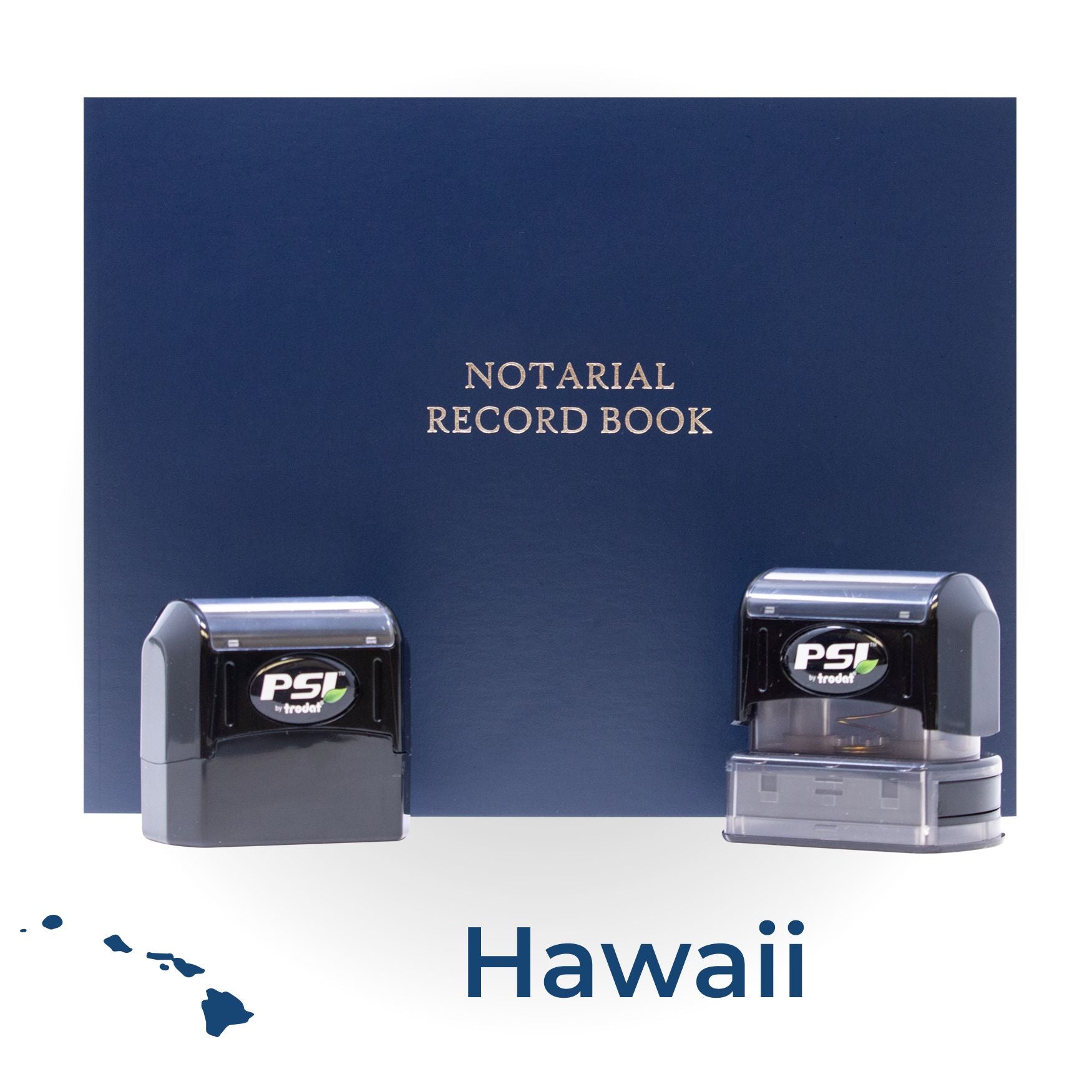 HI Notary Package with PSI Pre-Inked Notary Stamps - Engineer Seal Stamps