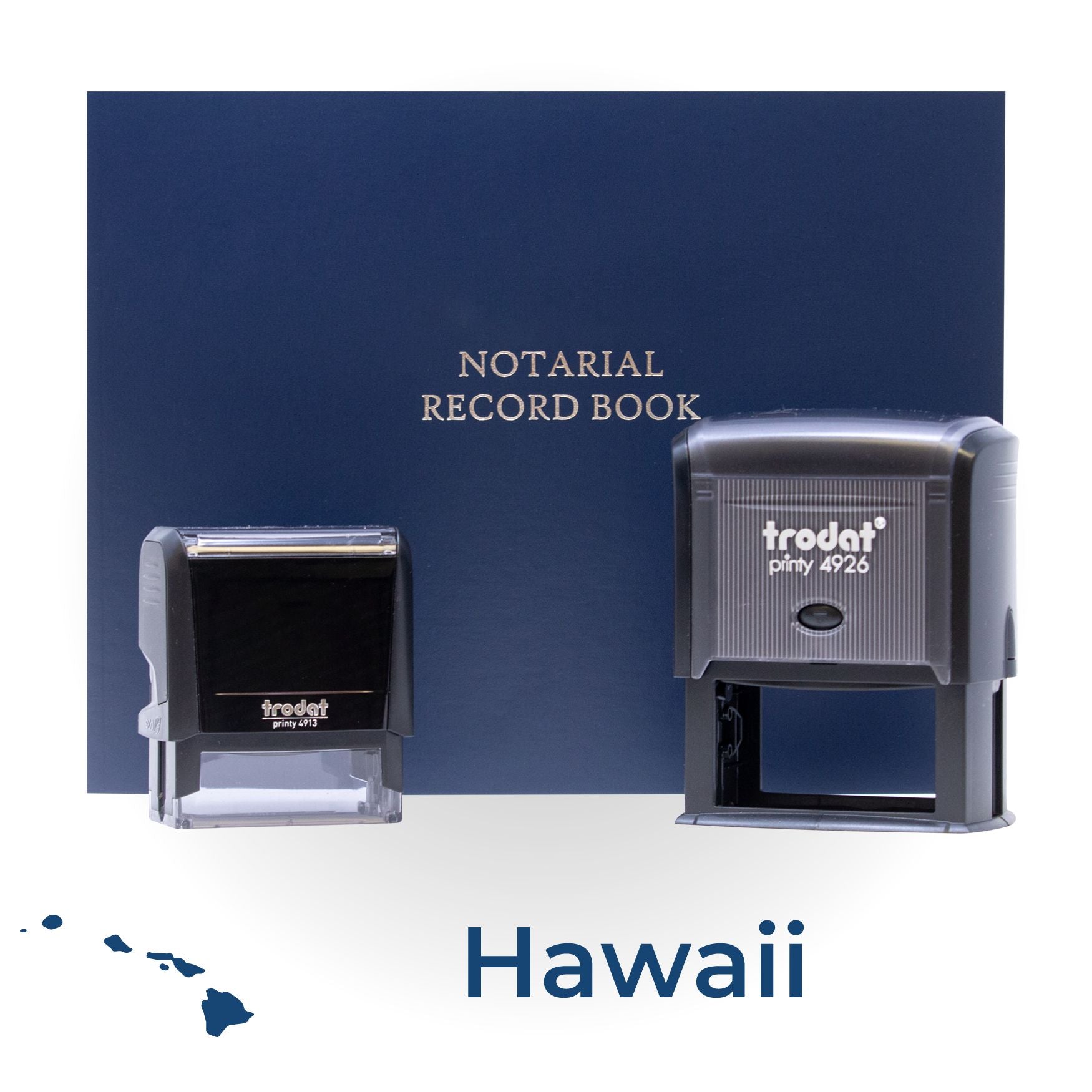 Hawaii Self Inking Notary Starter Kit - Engineer Seal Stamps