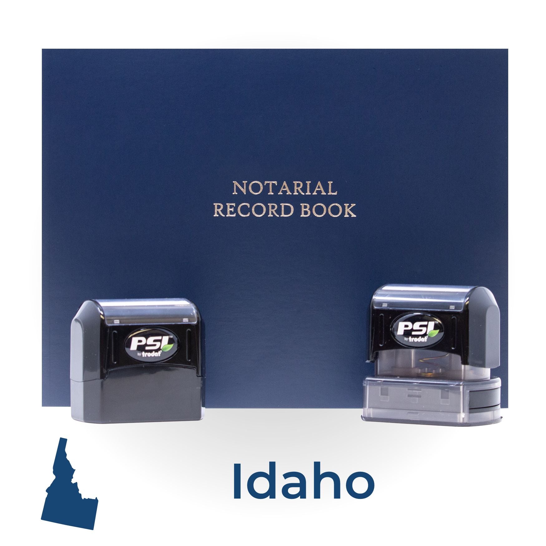 ID Notary Package with PSI Pre-Inked Notary Stamps