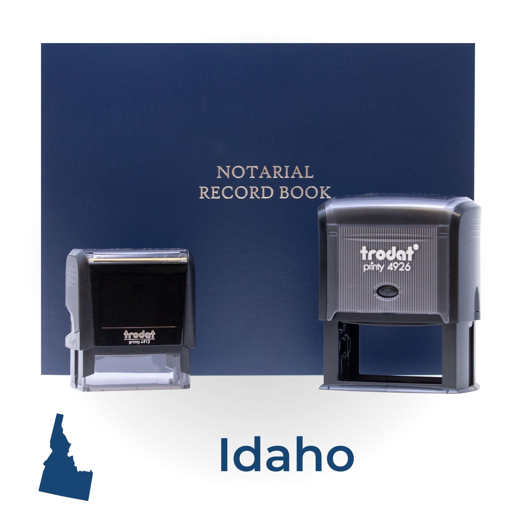 Idaho Self Inking Notary Starter Kit - Engineer Seal Stamps