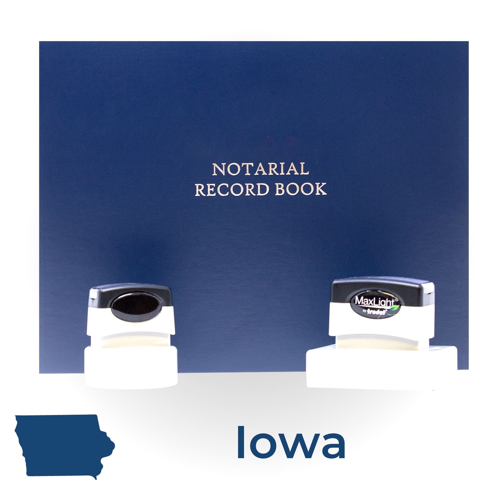 MaxLight Notary Stamp Kit for Iowa - Engineer Seal Stamps