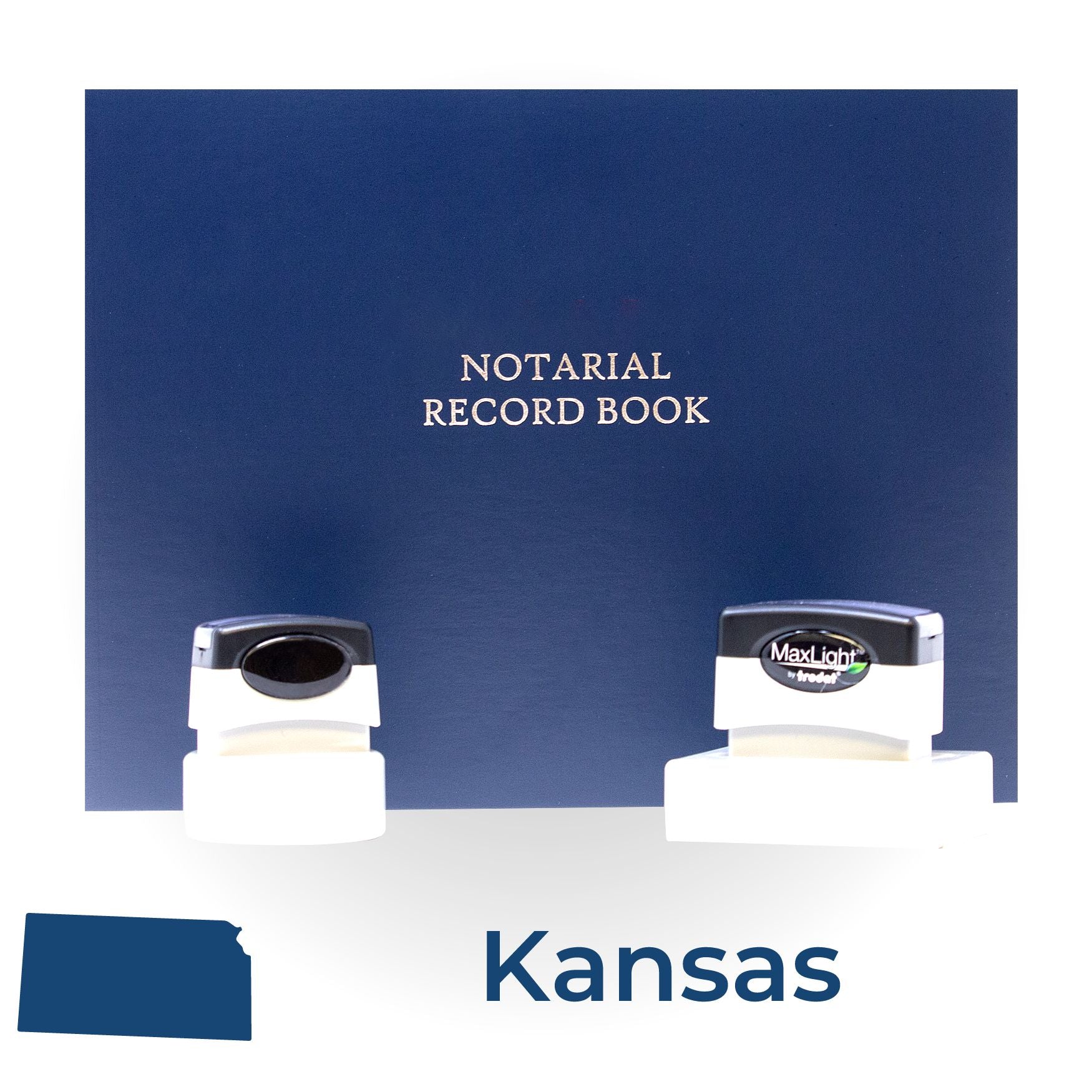 MaxLight Notary Stamp Kit for Kansas - Engineer Seal Stamps