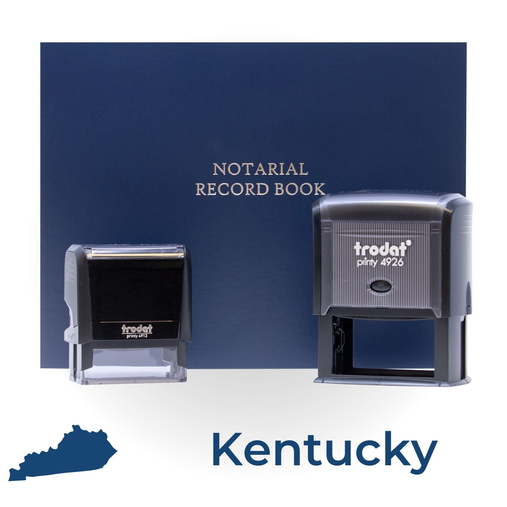 Kentucky Self Inking Notary Starter Kit - Engineer Seal Stamps