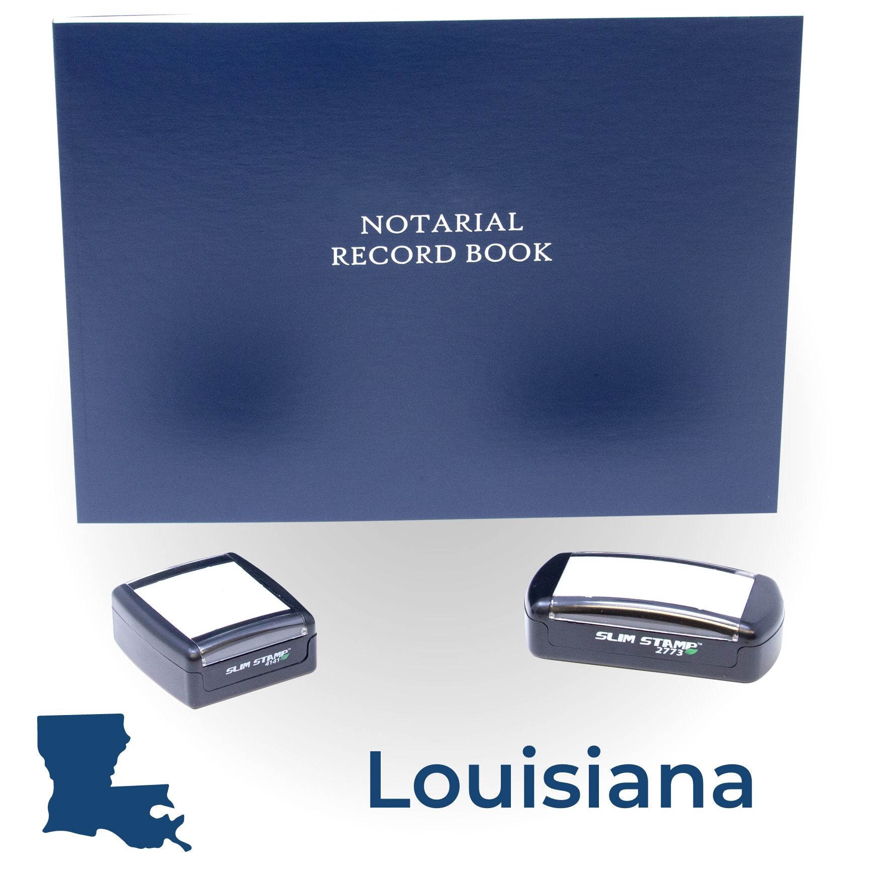 Curated visual reference: Visual Reference: Complete La Notary Kit With Slim Stamps