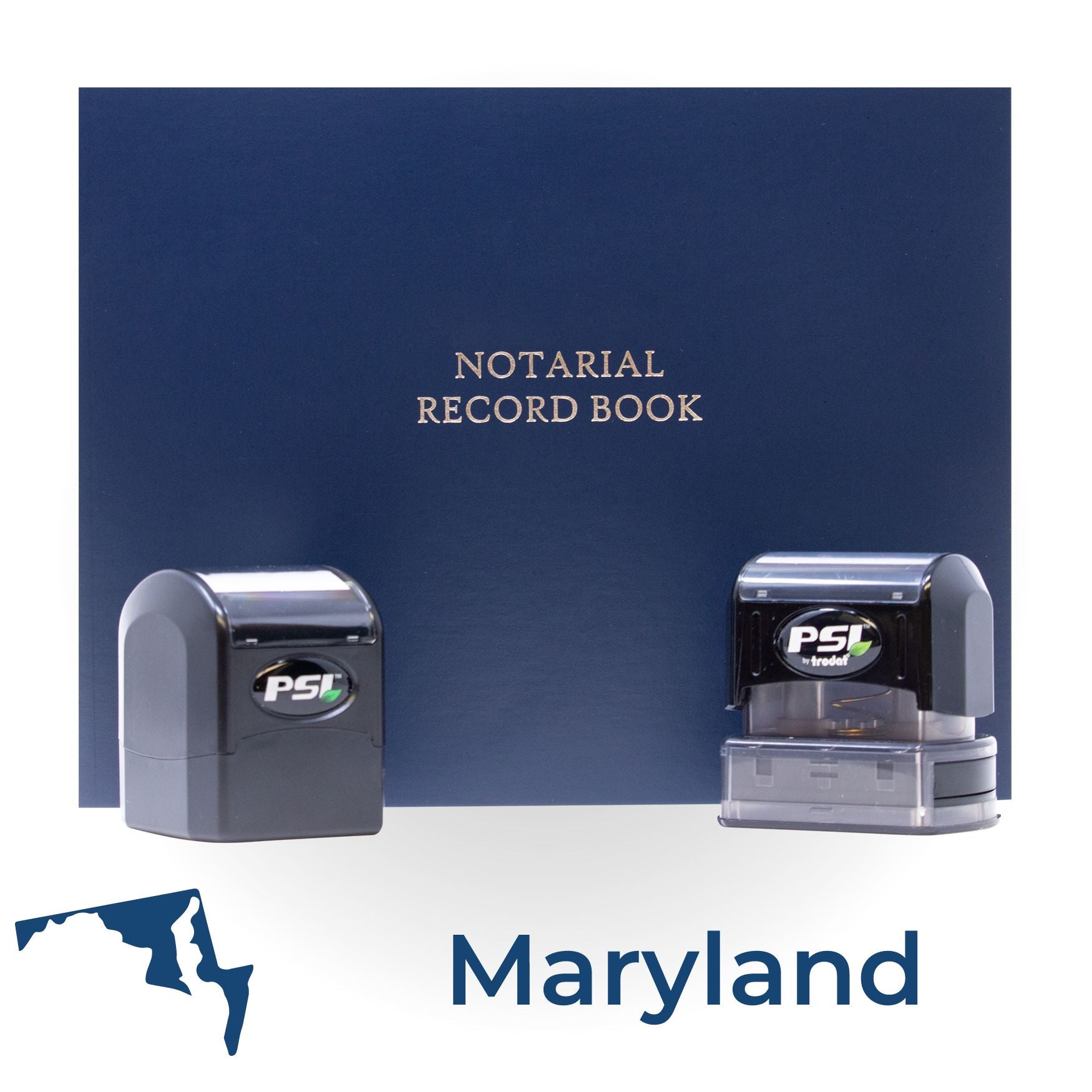 Maryland Notary Public Kit with PSI Notary Stamps - Engineer Seal Stamps
