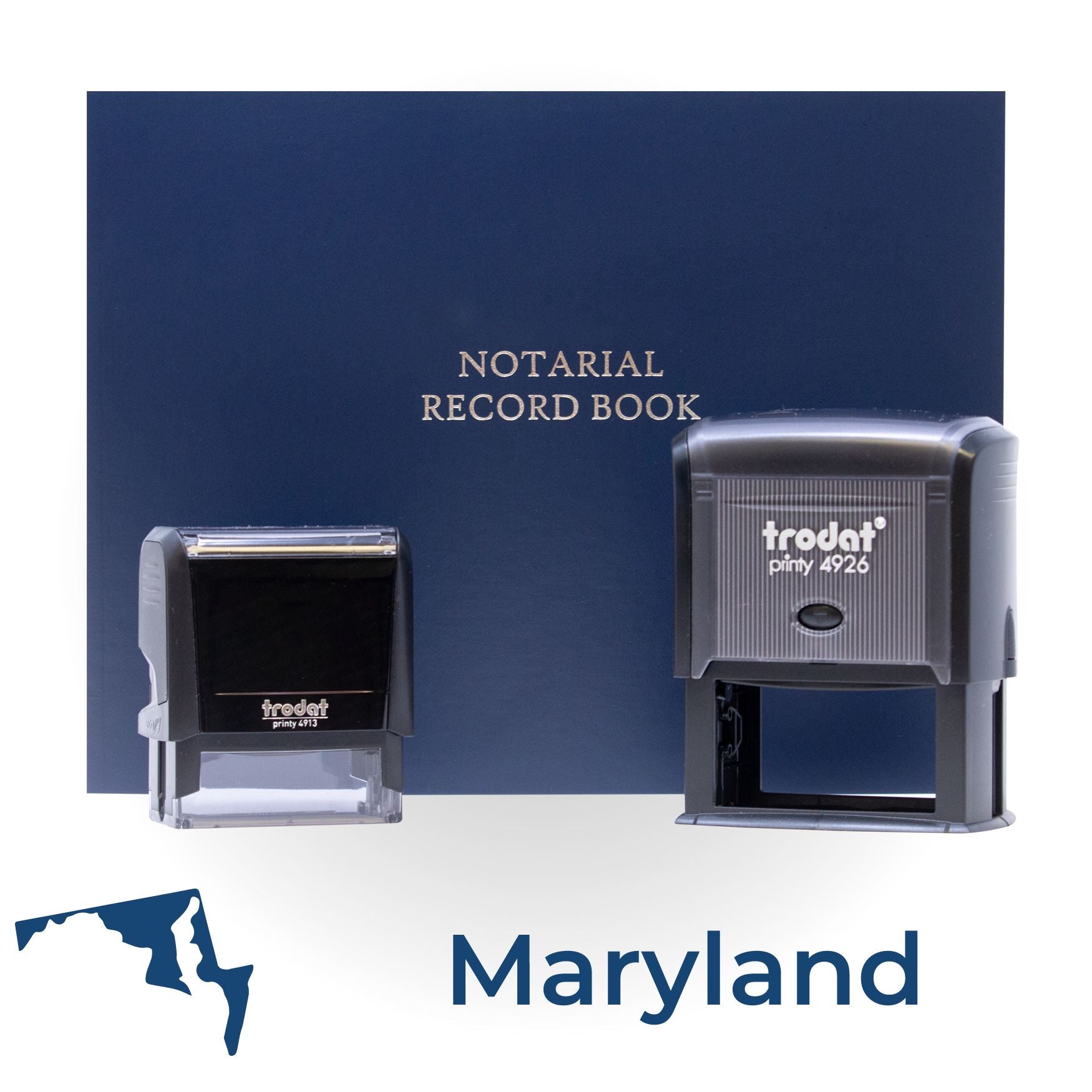 Maryland Self Inking Notary Starter Kit - Engineer Seal Stamps