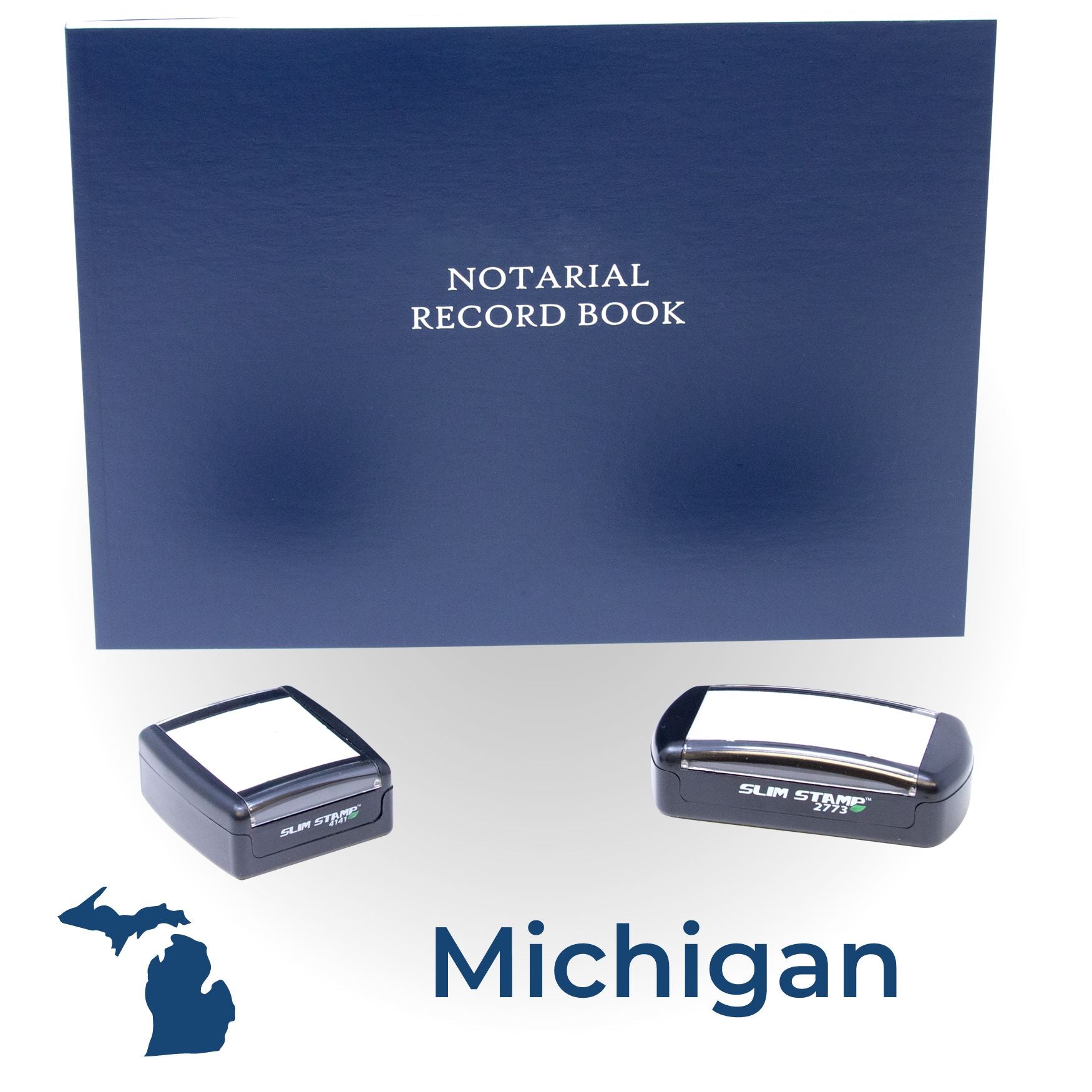 MI Notary Kit with Slim Stamps - Engineer Seal Stamps