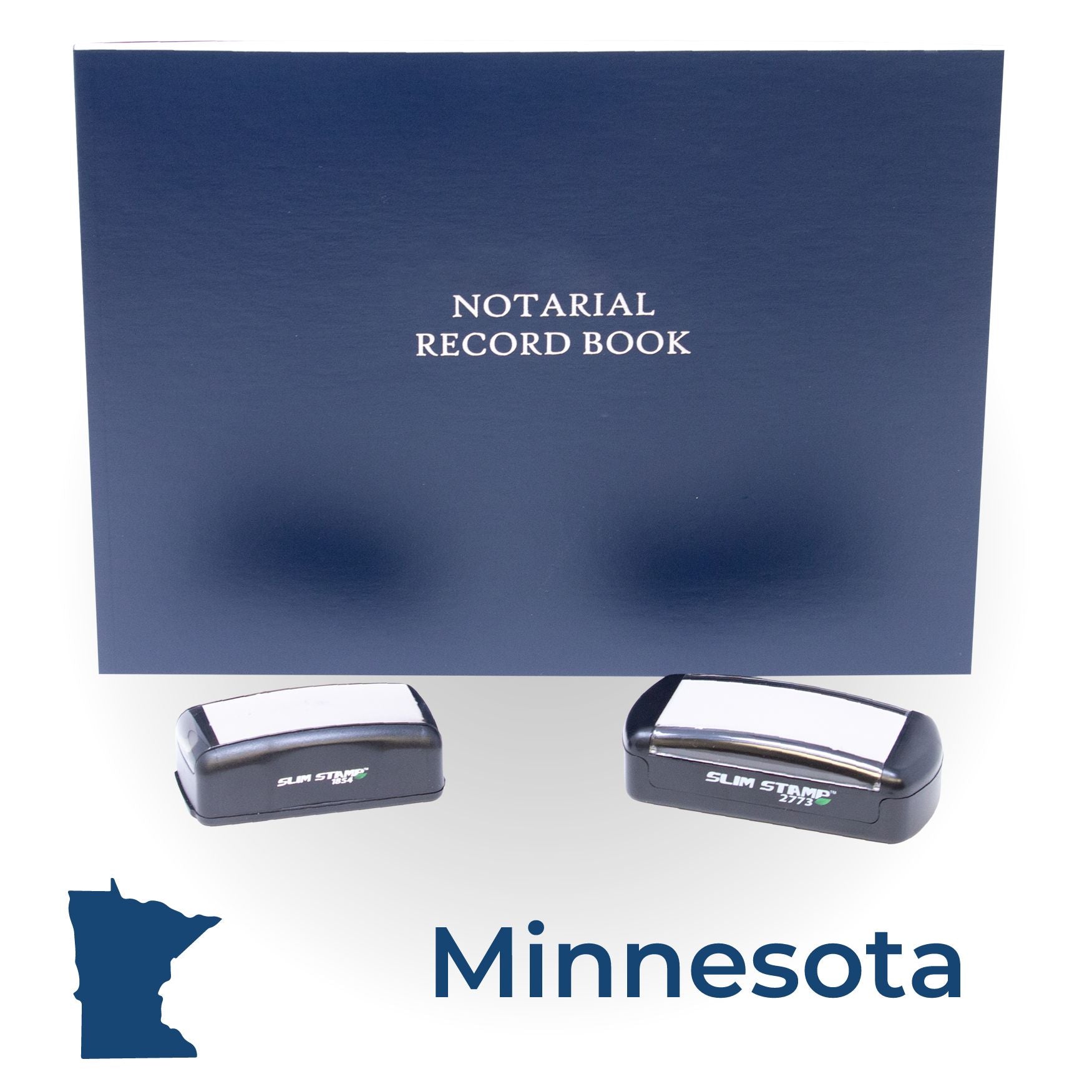 Minnesota Notary Kit with Notary Slim Stamps - Engineer Seal Stamps