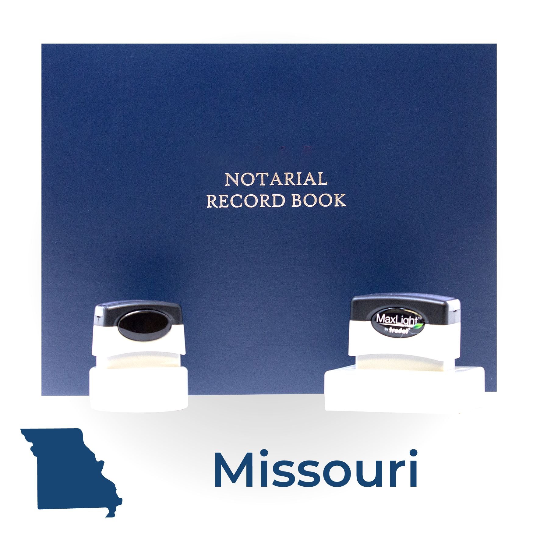 MaxLight Notary Stamp Kit for Missouri - Engineer Seal Stamps