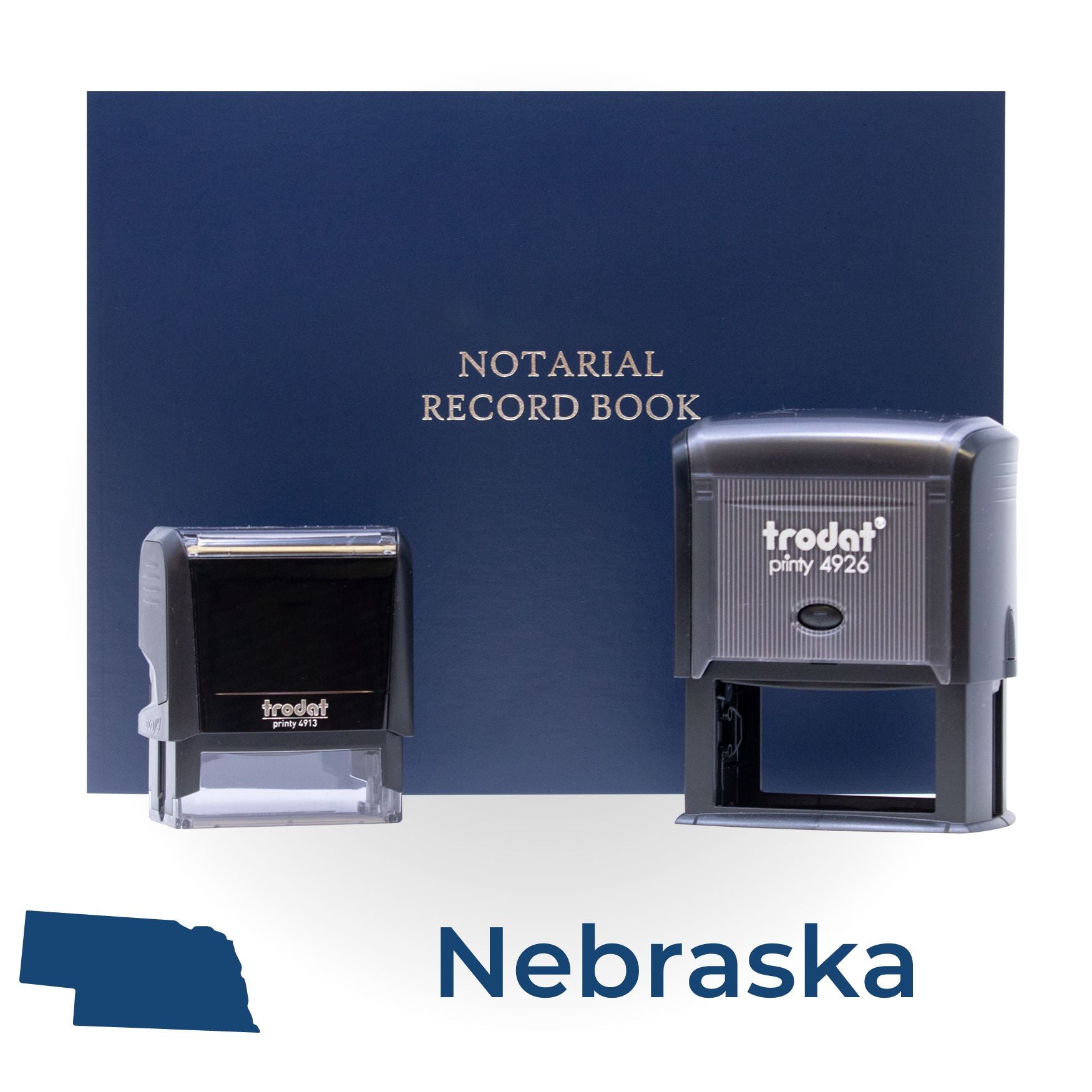 Nebraska Self Inking Notary Starter Kit - Engineer Seal Stamps