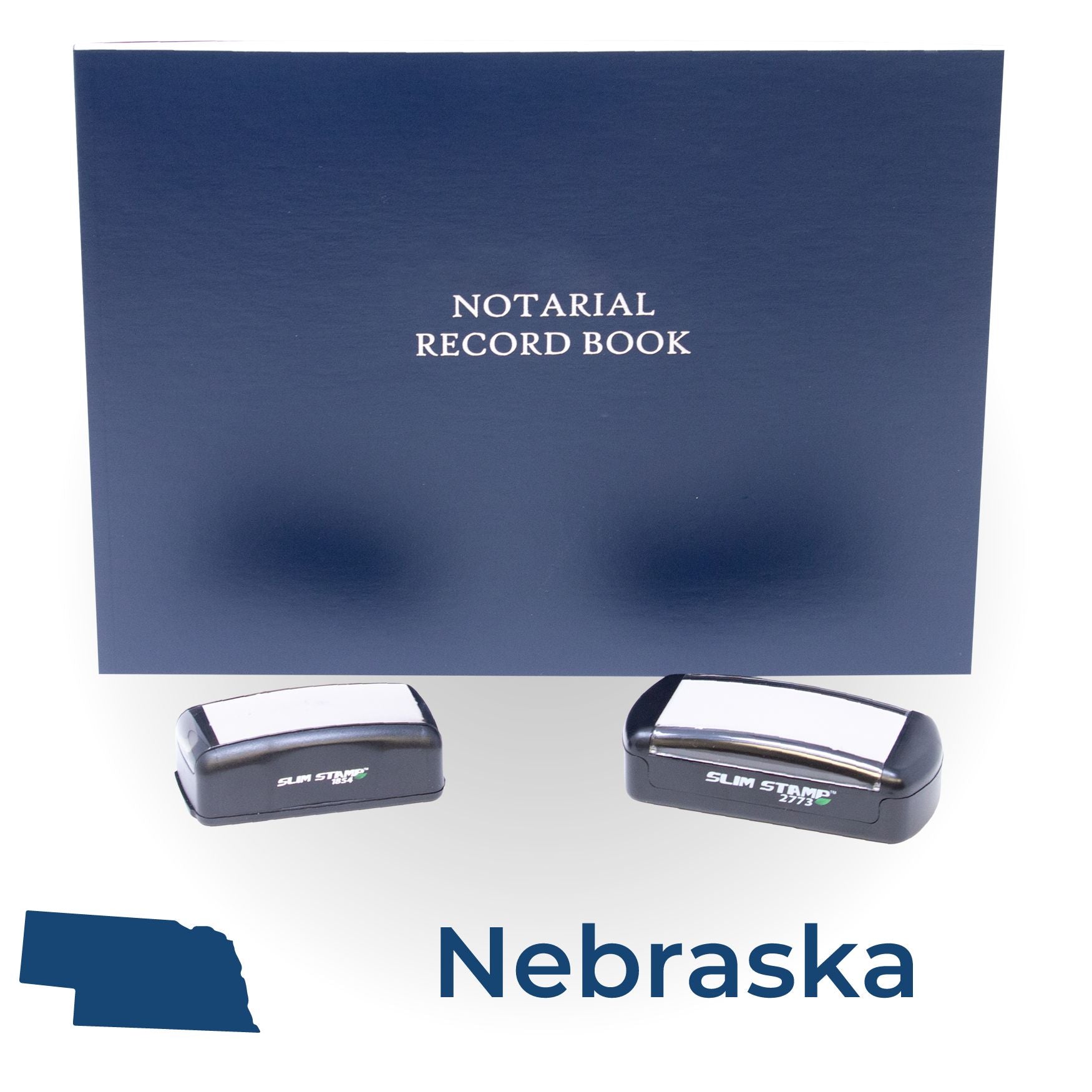Nebraska Notary Kit with Notary Slim Stamps - Engineer Seal Stamps
