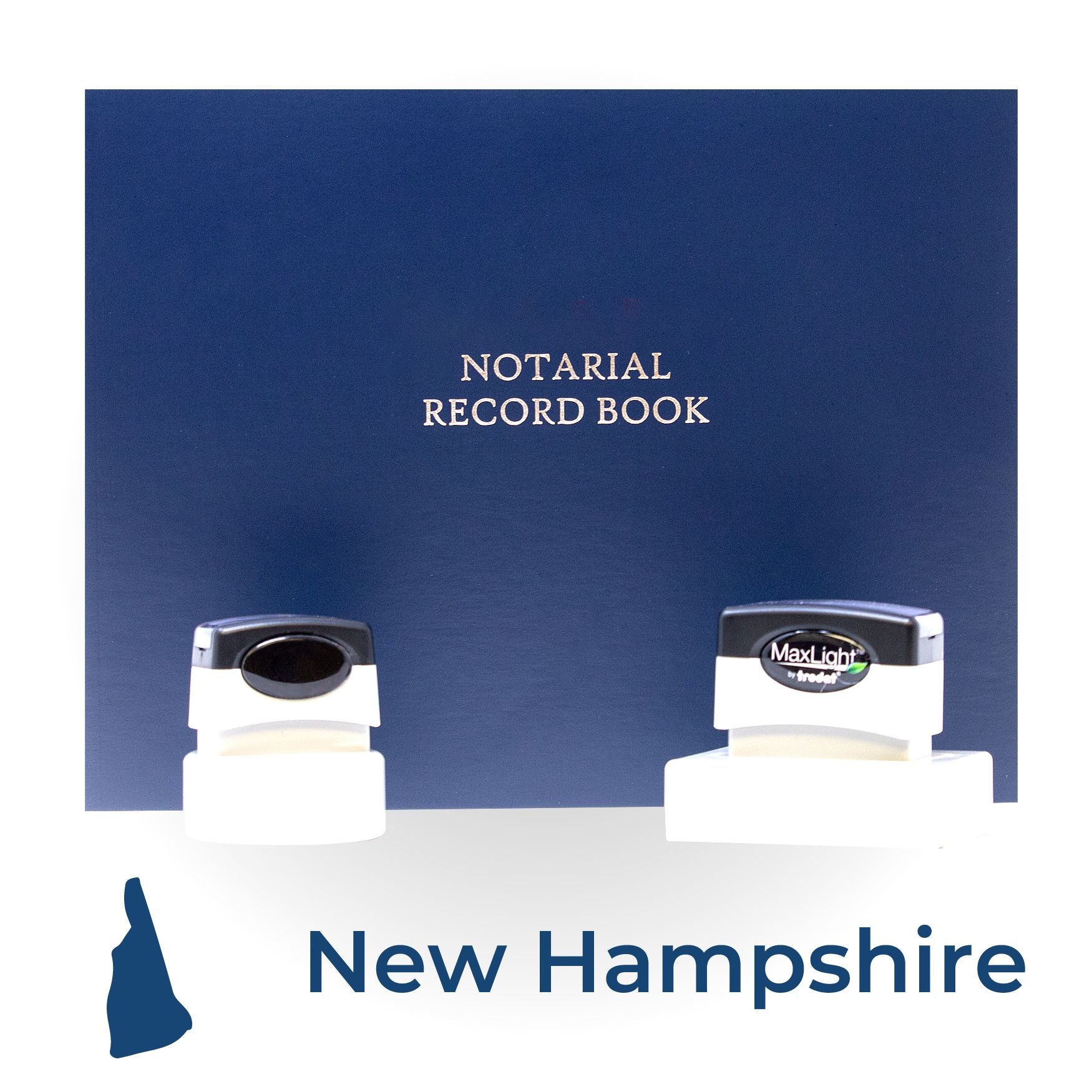 MaxLight Notary Stamp Kit for New Hampshire - Engineer Seal Stamps