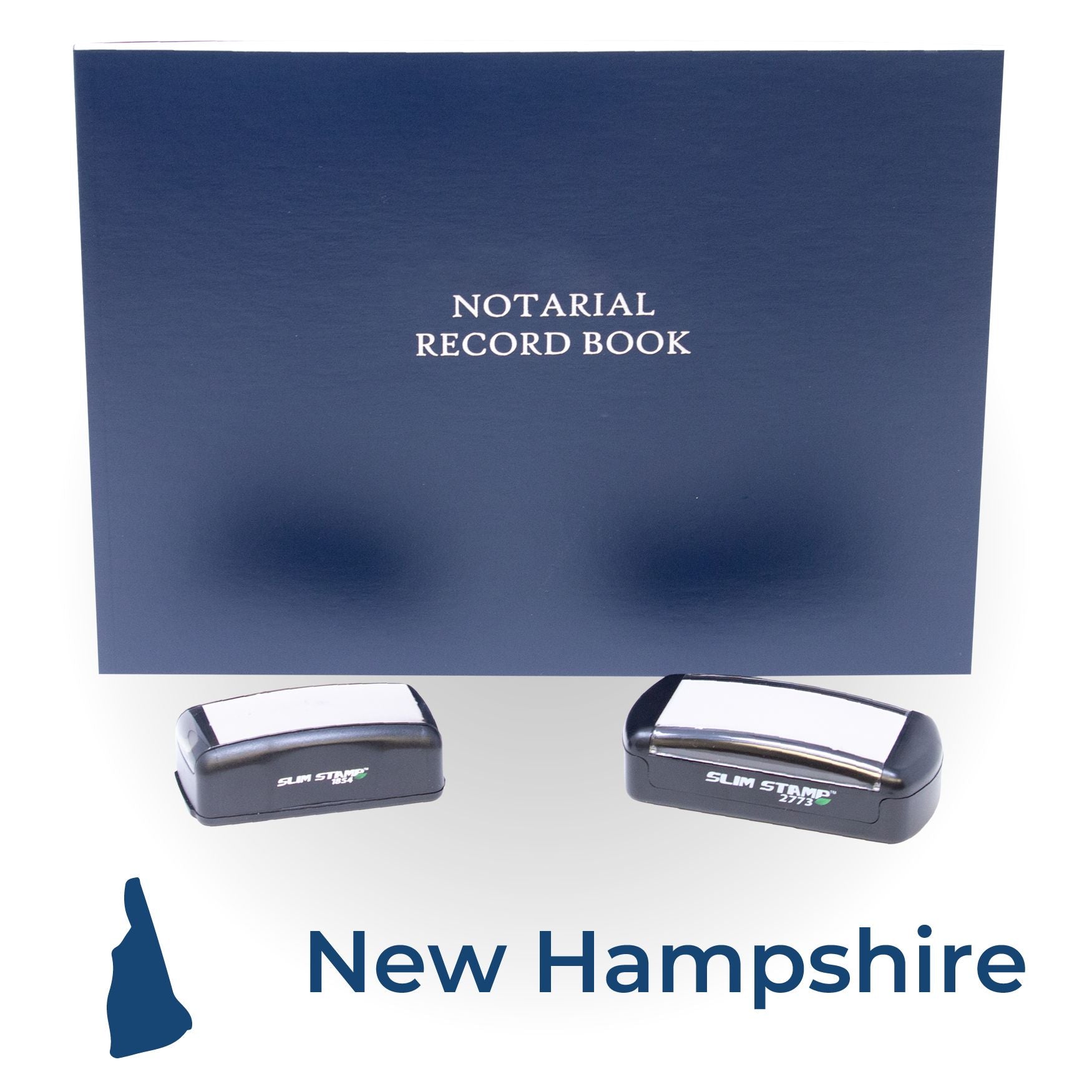 New Hampshire Notary Kit with Notary Slim Stamps - Engineer Seal Stamps