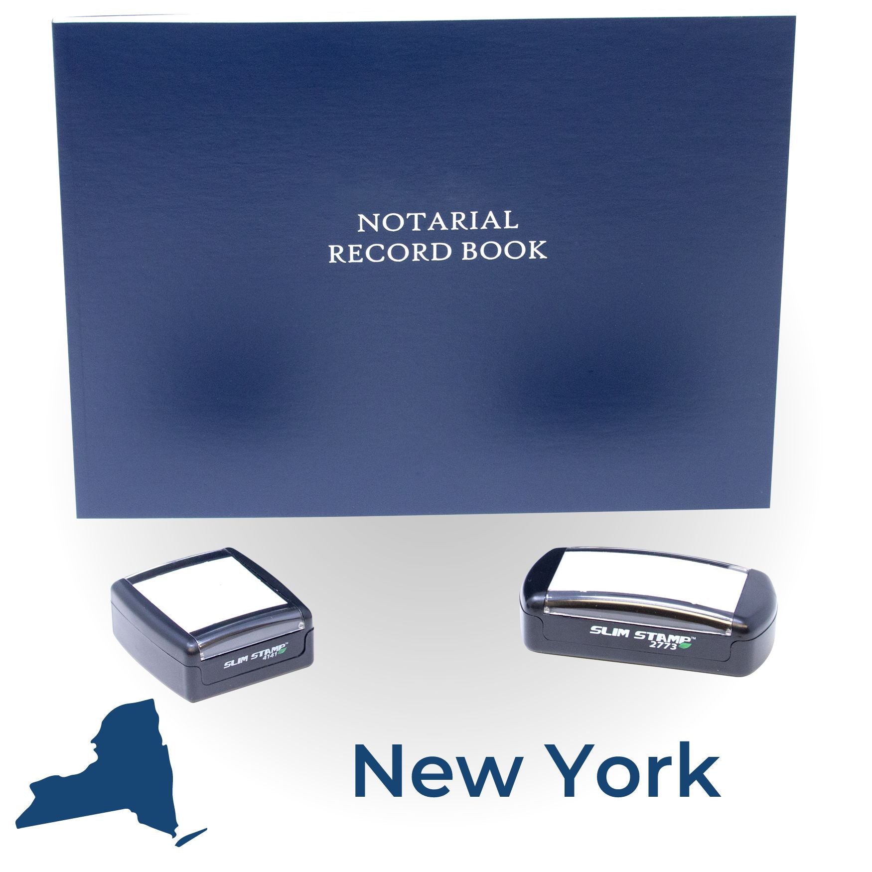 NY Notary Kit with Slim Stamps - Engineer Seal Stamps