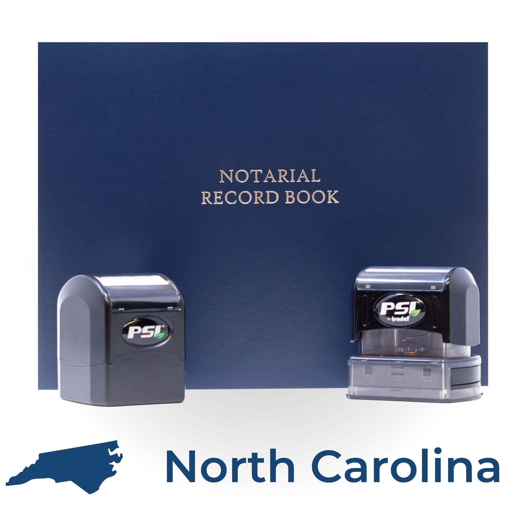 North Carolina Notary Public Kit with PSI Notary Stamps - Engineer Seal Stamps
