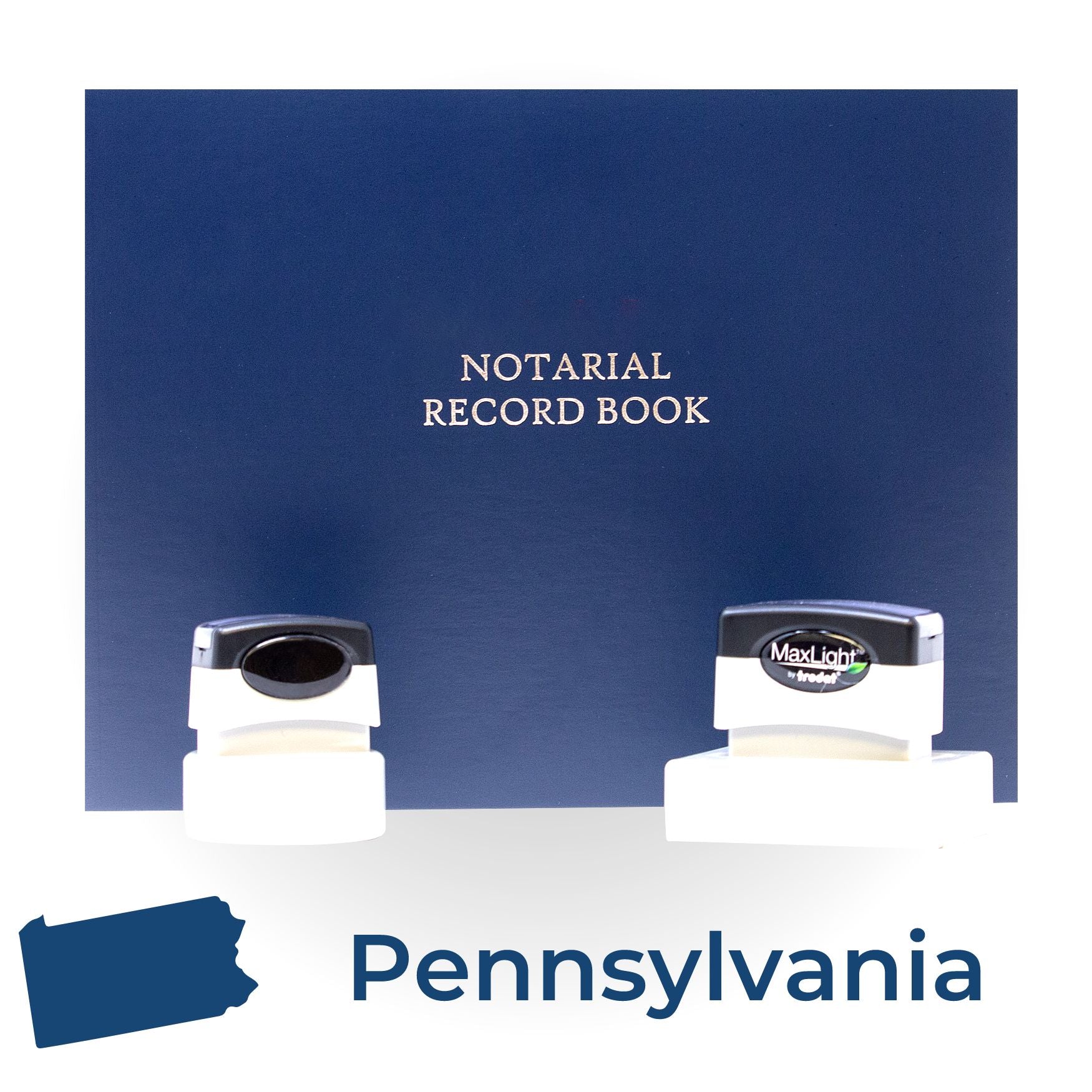 MaxLight Notary Stamp Kit for Pennsylvania - Engineer Seal Stamps