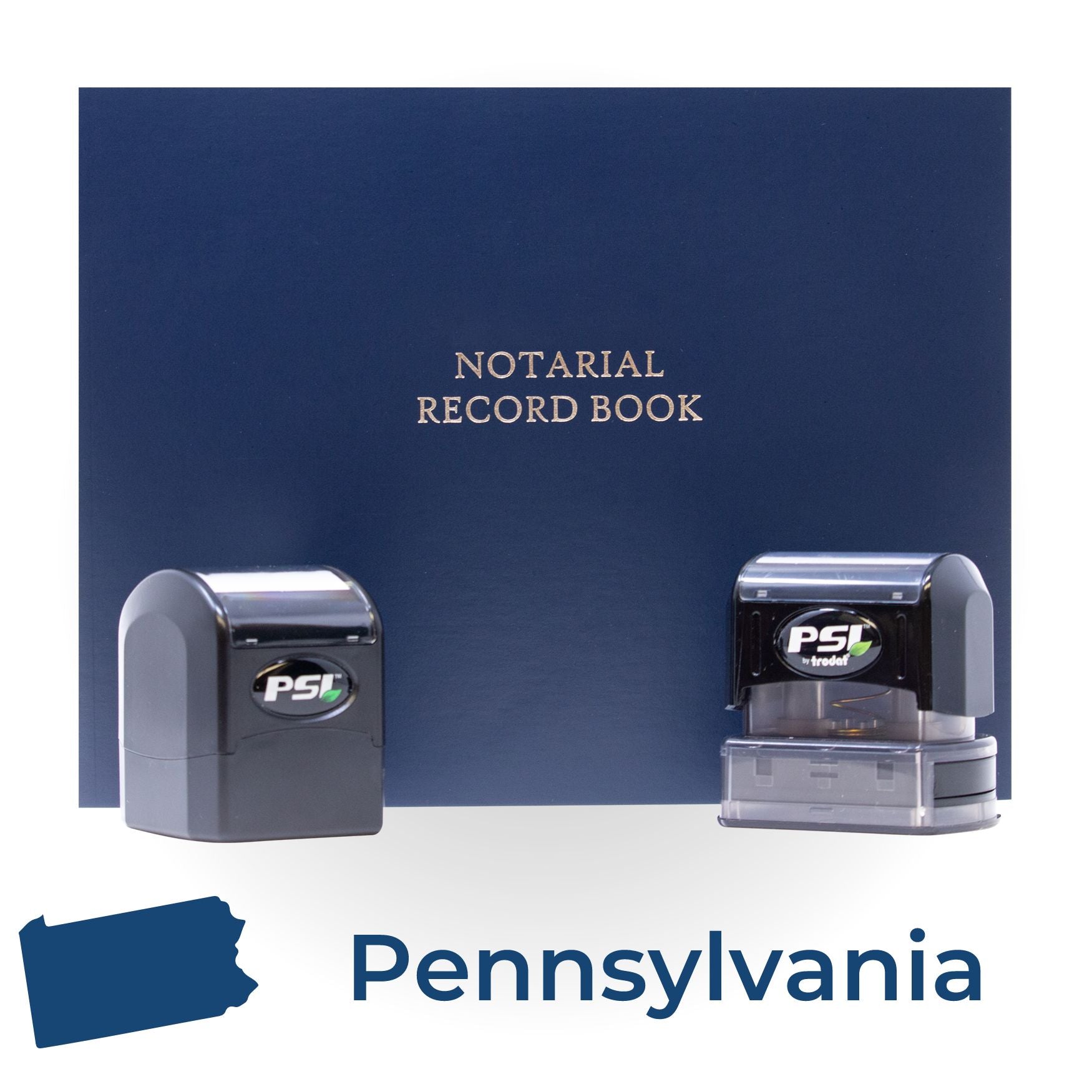 Pennsylvania Notary Public Kit with PSI Notary Stamps - Engineer Seal Stamps