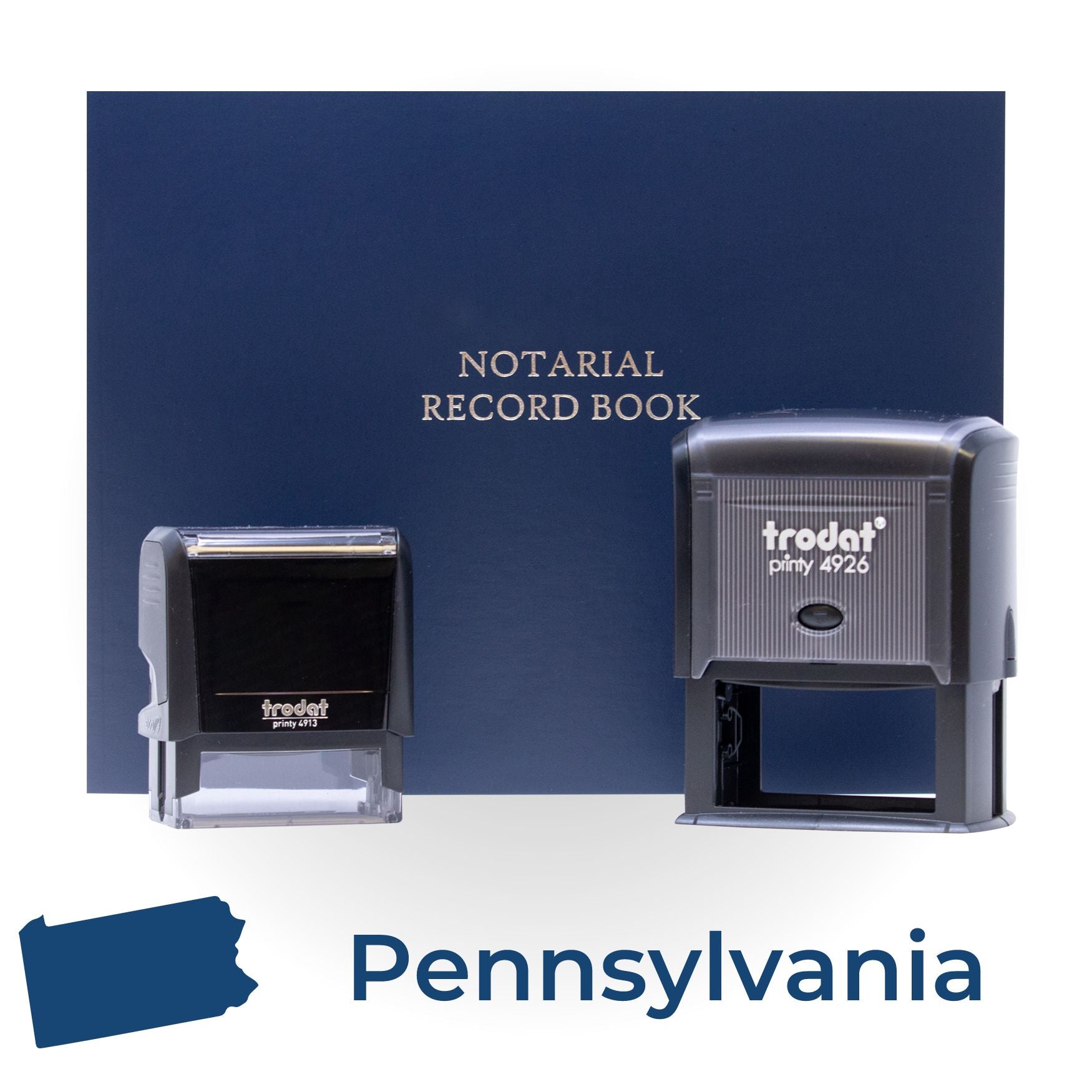 Pennsylvania Self Inking Notary Starter Kit - Engineer Seal Stamps