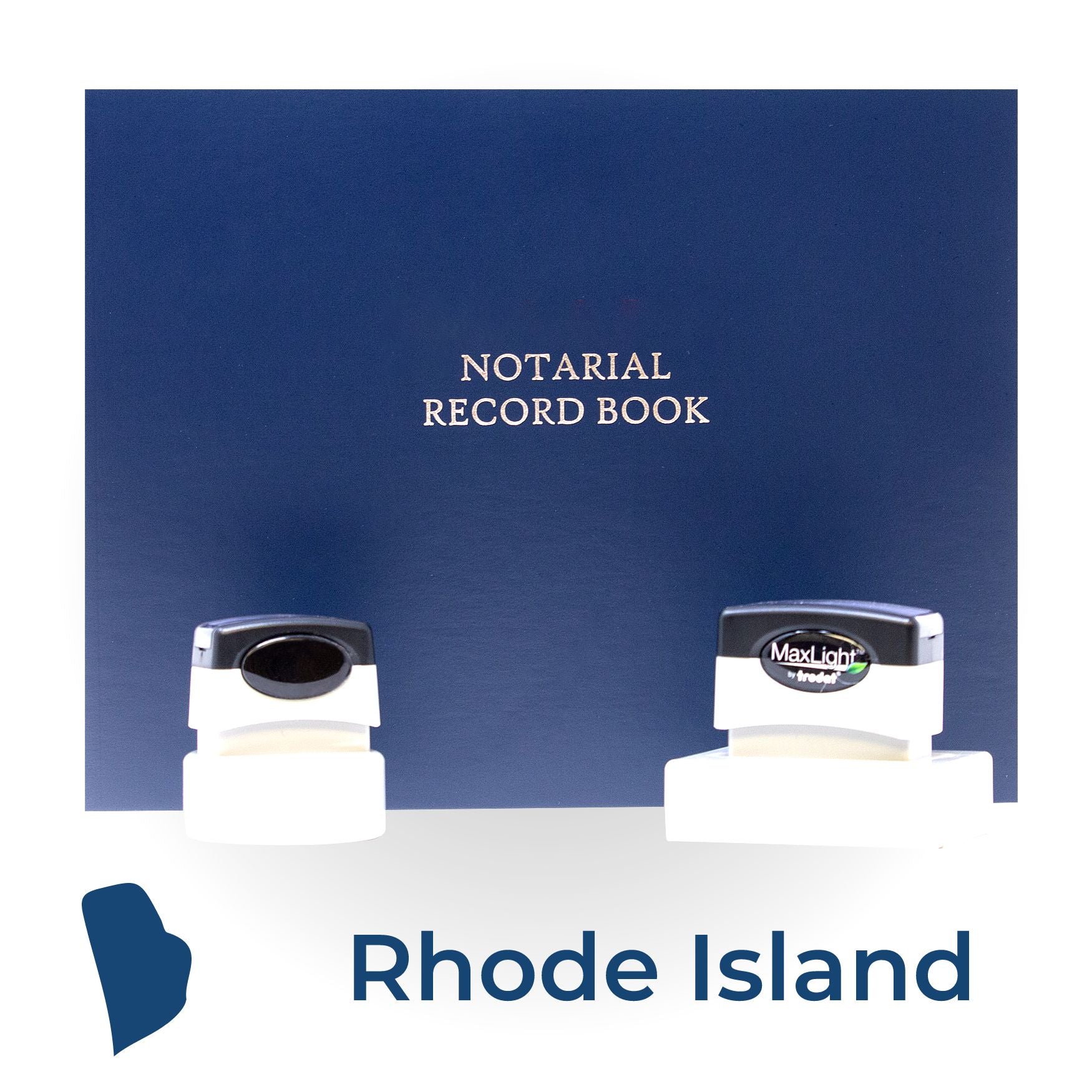 MaxLight Notary Stamp Kit for Rhode Island - Engineer Seal Stamps