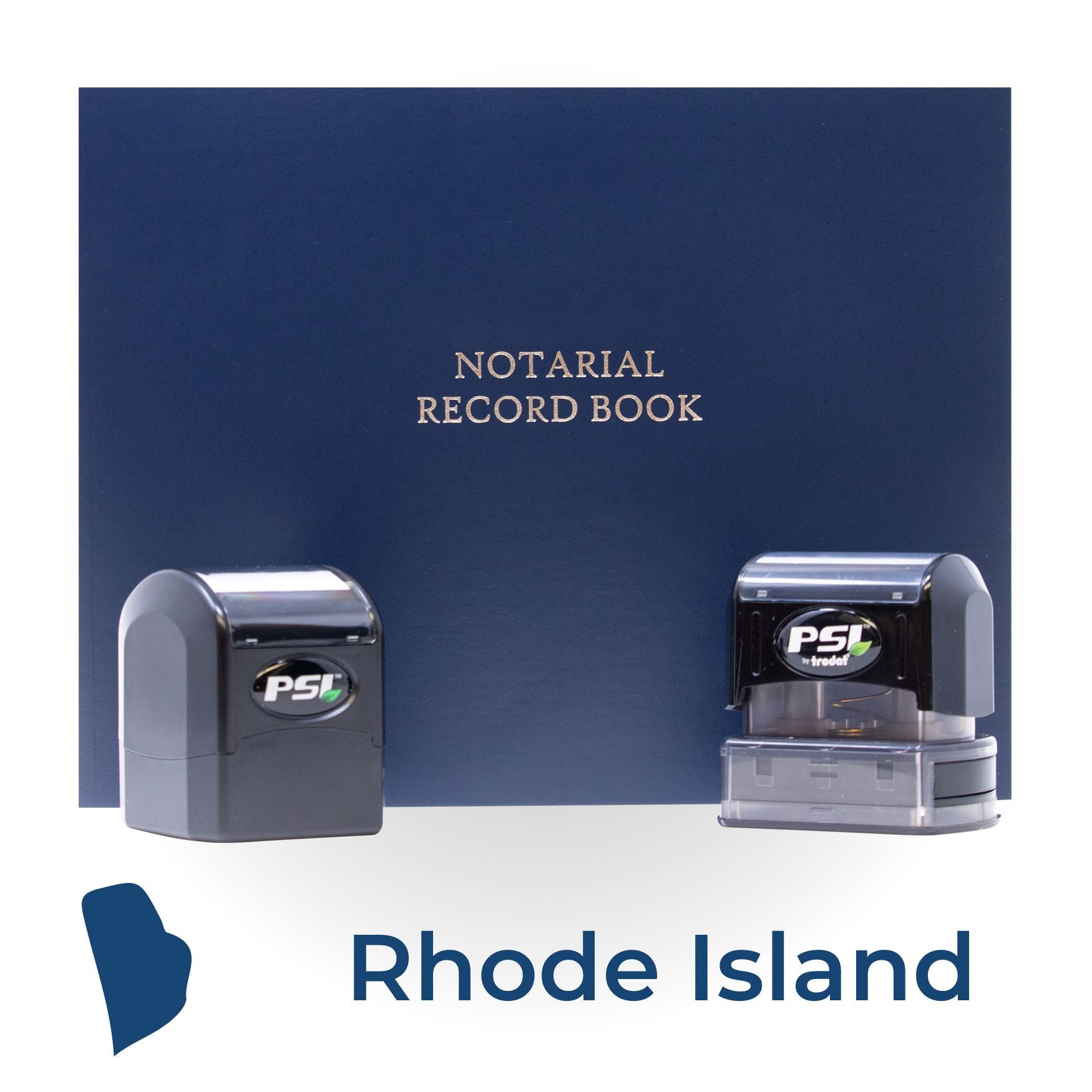Rhode Island Notary Public Kit with PSI Notary Stamps - Engineer Seal Stamps