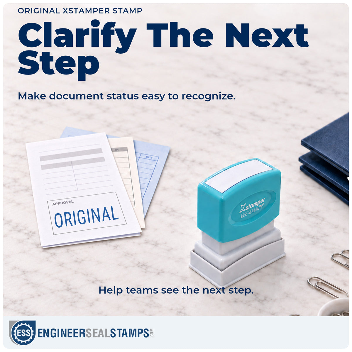 Where the "Original" imprint fits in an office document workflow