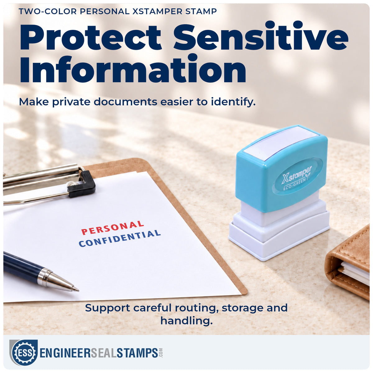 Where the "Personal" imprint fits in an office document workflow