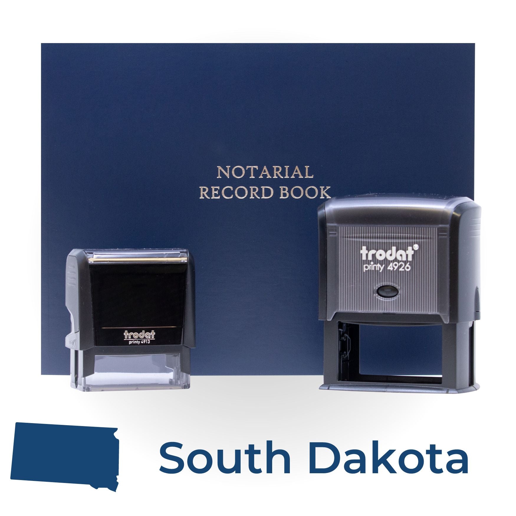South Dakota Self Inking Notary Starter Kit - Engineer Seal Stamps
