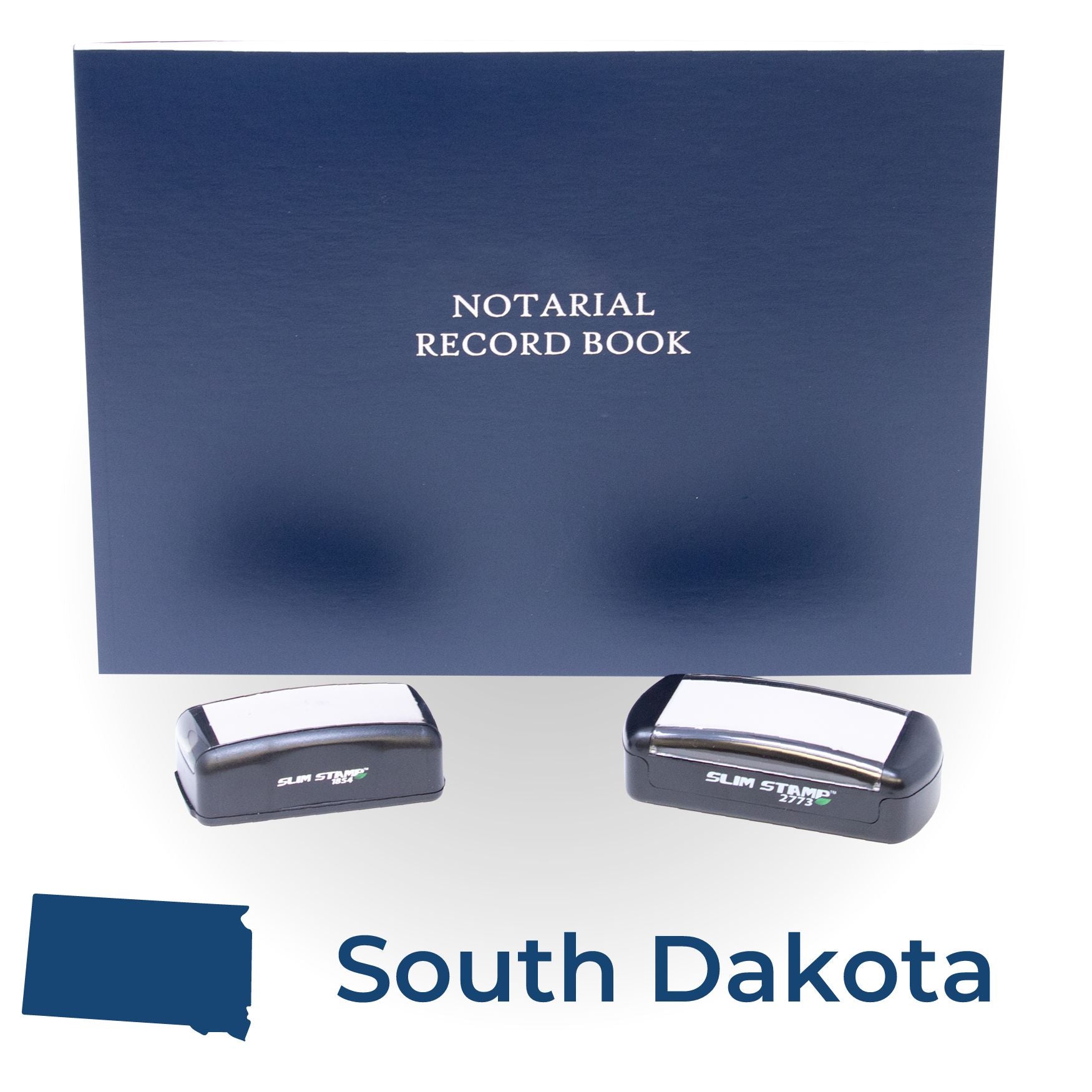 South Dakota Notary Kit with Notary Slim Stamps - Engineer Seal Stamps