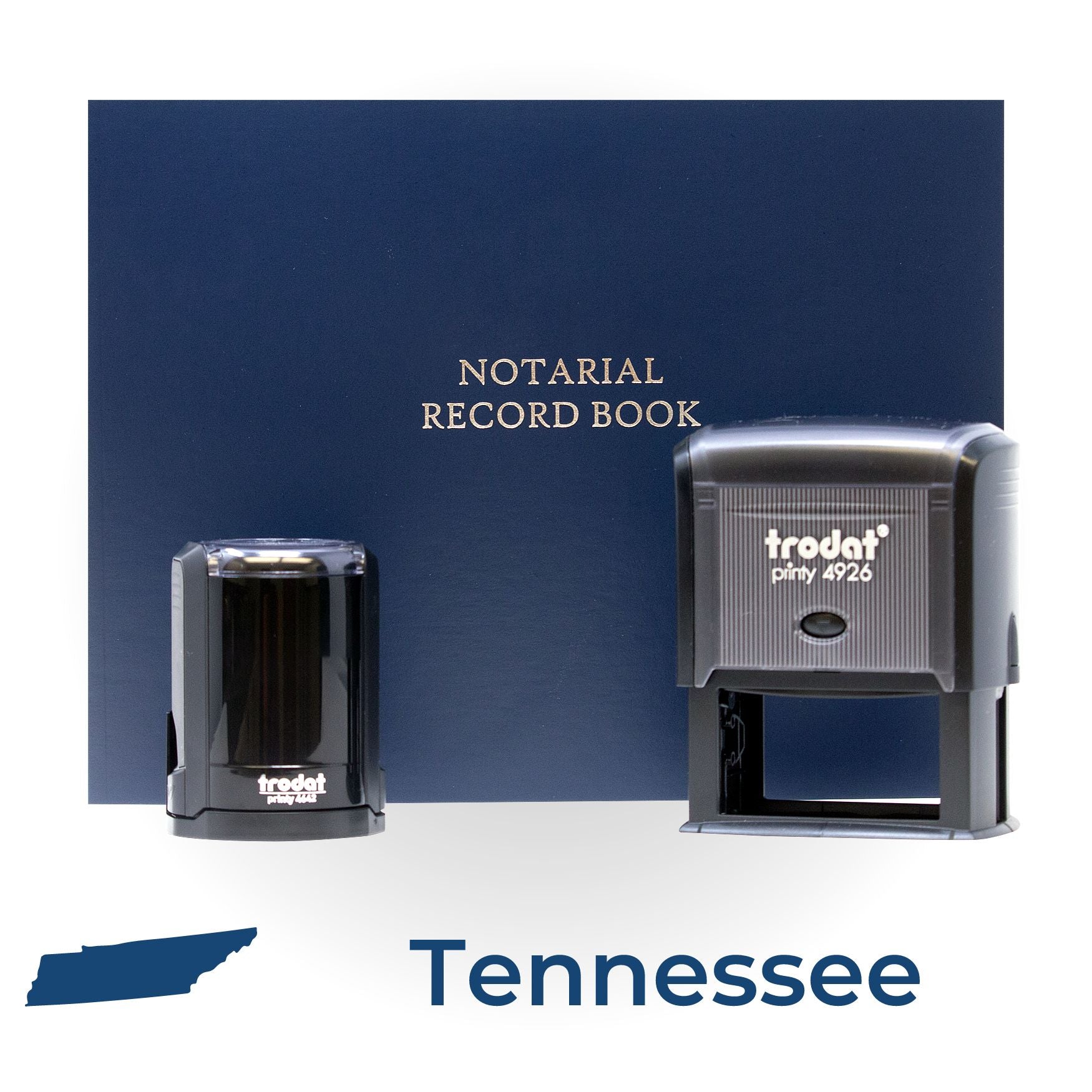 Self Inking Notary Supply Kit for Tennessee - Engineer Seal Stamps