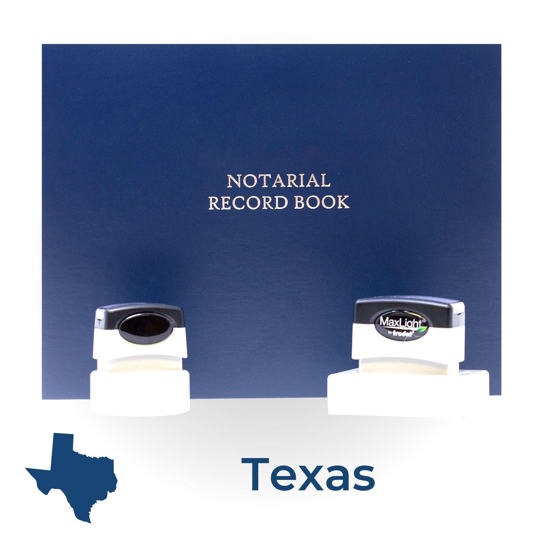 MaxLight Notary Stamp Kit for Texas - Engineer Seal Stamps