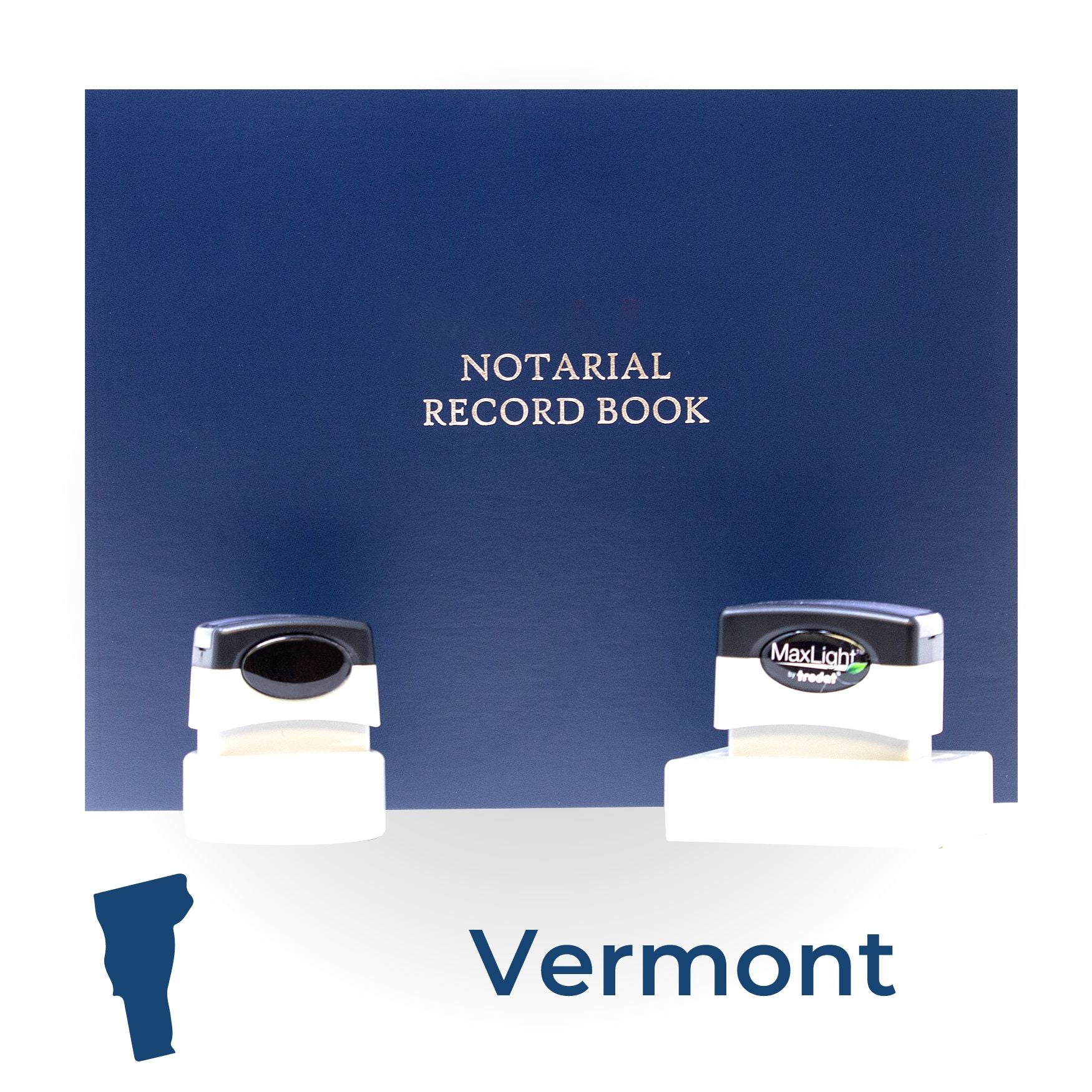 MaxLight Notary Stamp Kit for Vermont - Engineer Seal Stamps