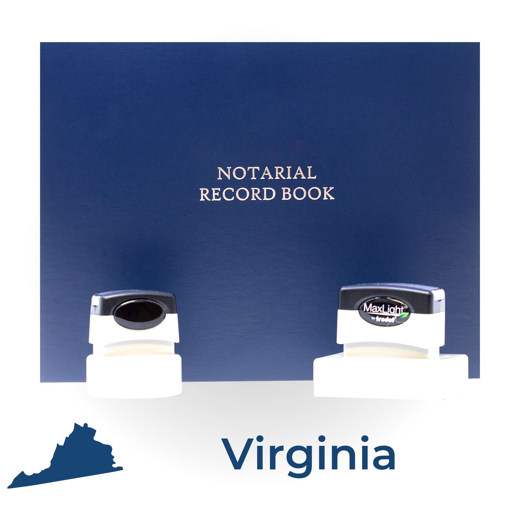 MaxLight Notary Stamp Kit for Virginia - Engineer Seal Stamps