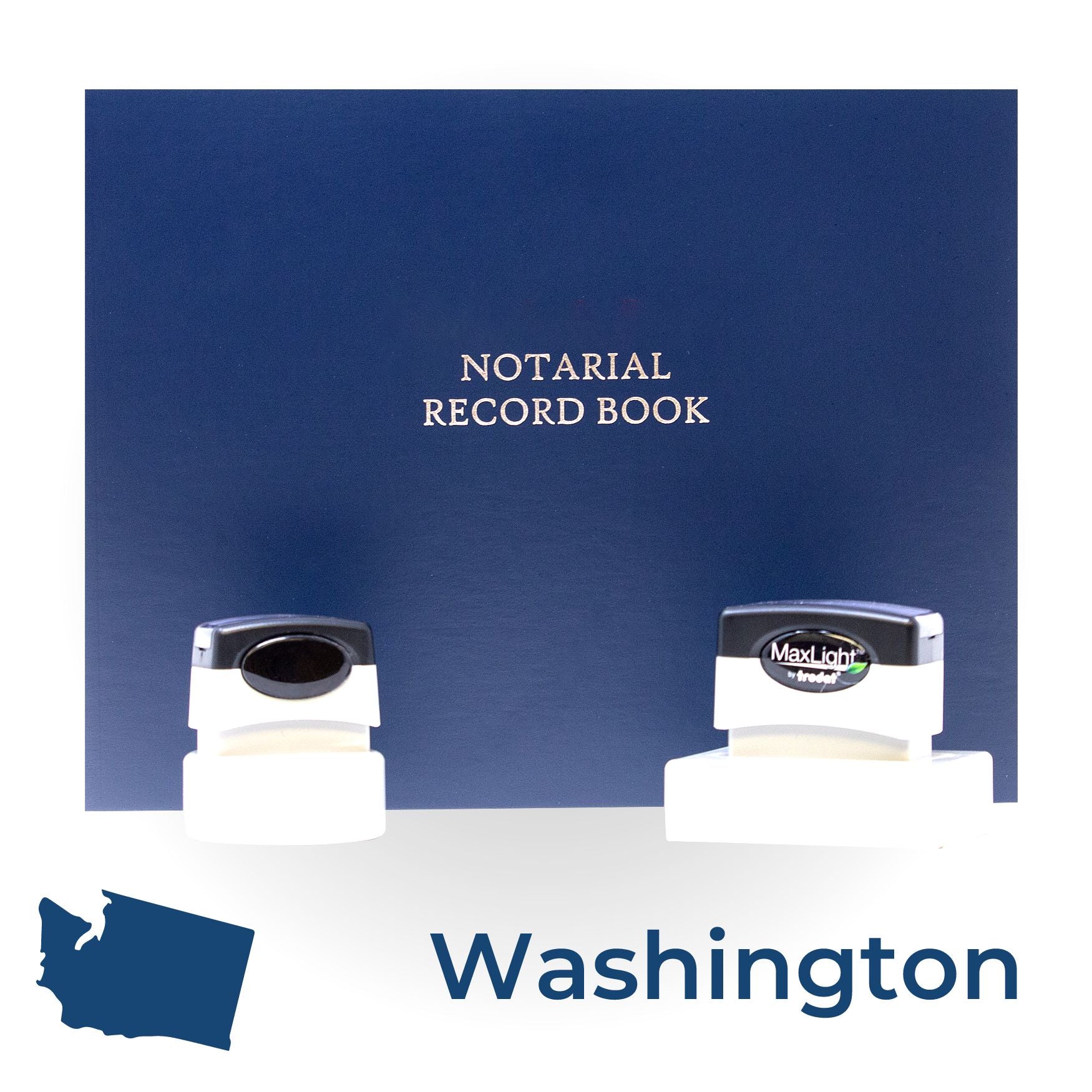 MaxLight Notary Stamp Kit for Washington - Engineer Seal Stamps