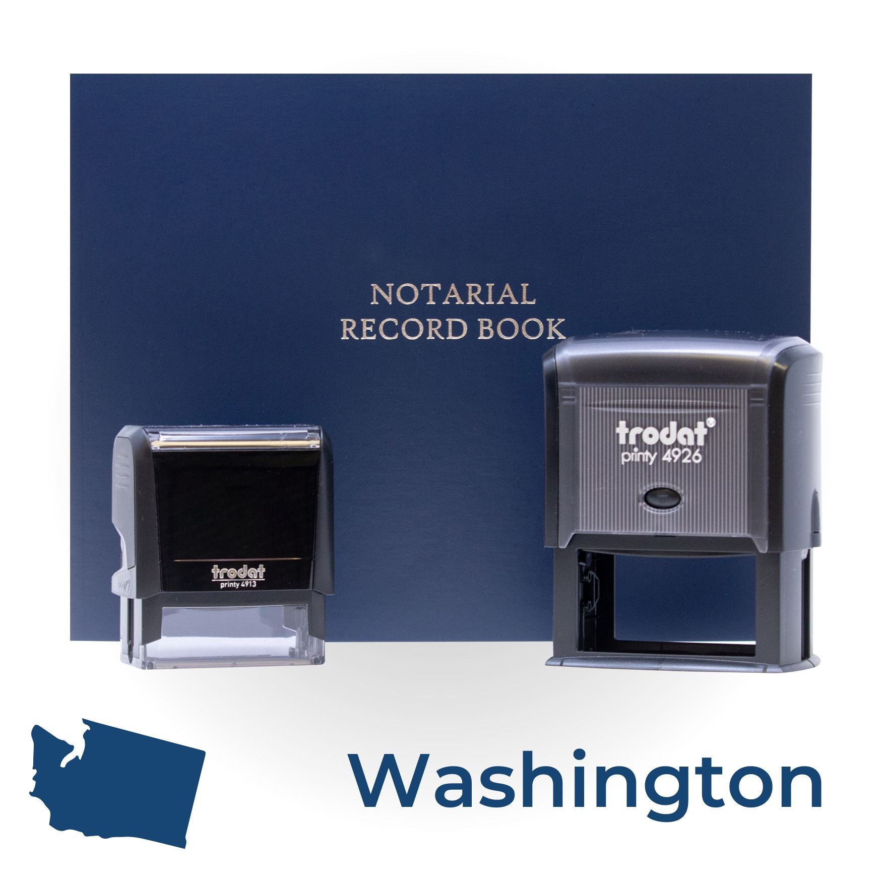 Washington Self Inking Notary Starter Kit - Engineer Seal Stamps