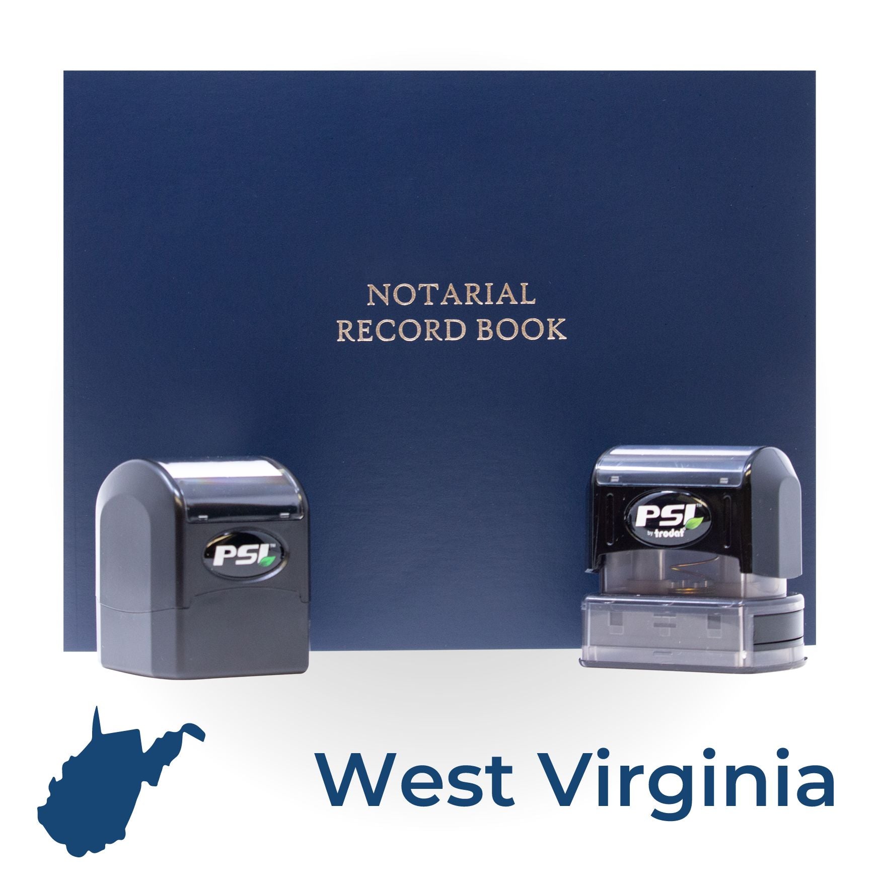 West Virginia Notary Public Kit with PSI Notary Stamps - Engineer Seal Stamps