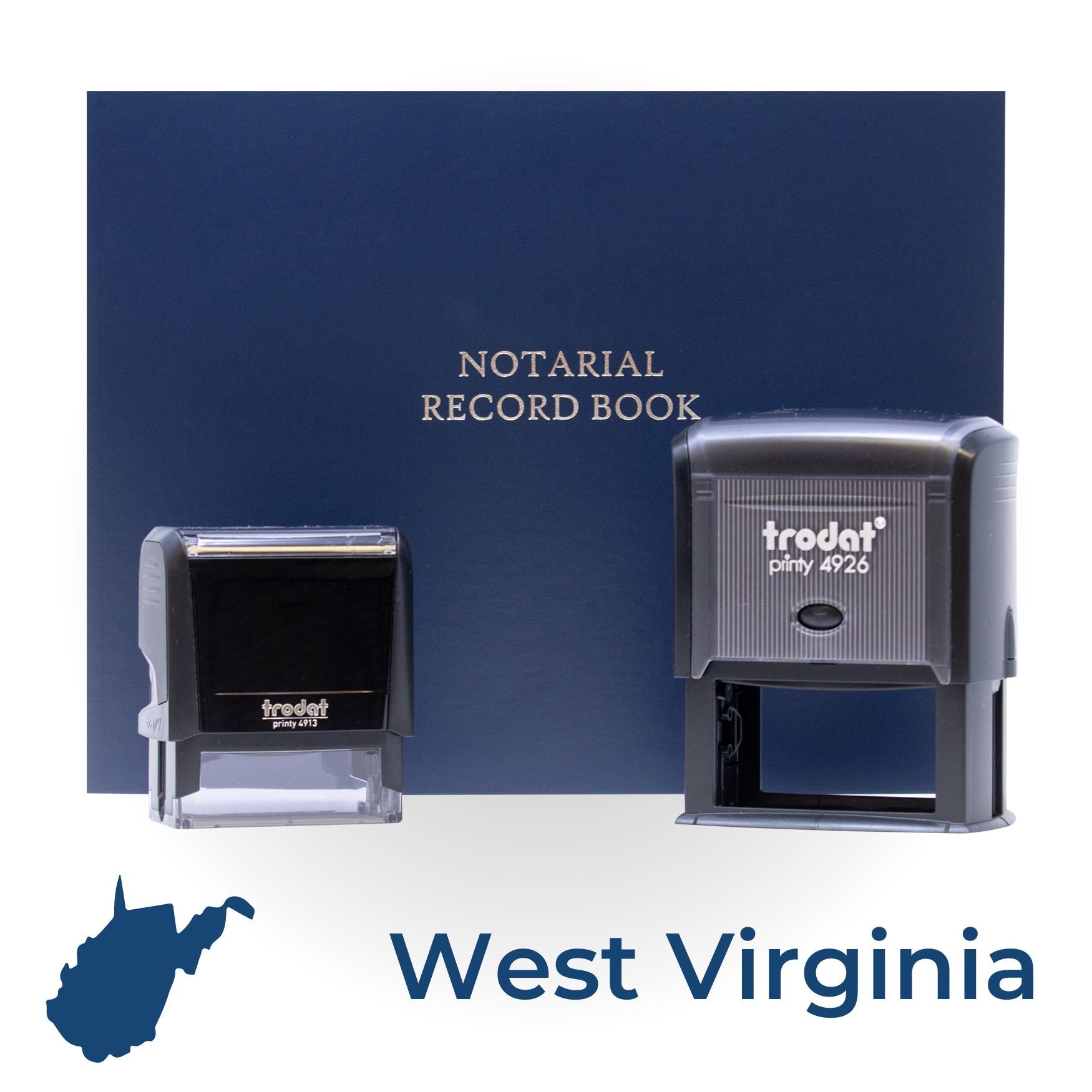 West Virginia Self Inking Notary Starter Kit - Engineer Seal Stamps