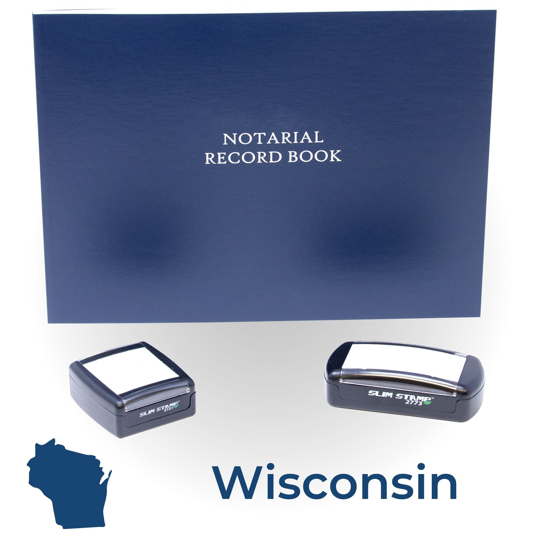WI Notary Kit with Slim Stamps - Engineer Seal Stamps