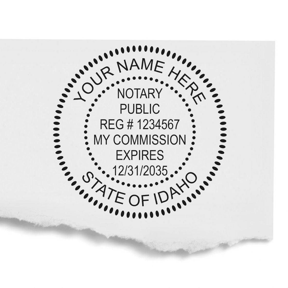 Idaho Notary Public Kit with PSI Notary Stamps - Engineer Seal Stamps