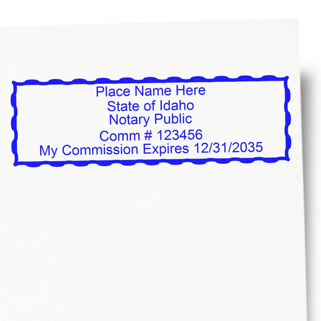 Idaho Self Inking Notary Starter Kit - Engineer Seal Stamps