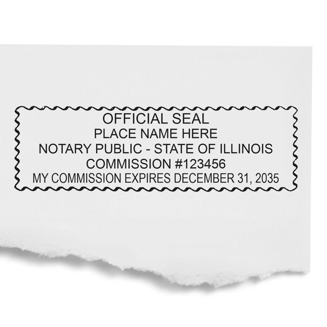 MaxLight Pre-Inked Notary Stamp Package for Illinois - Engineer Seal Stamps