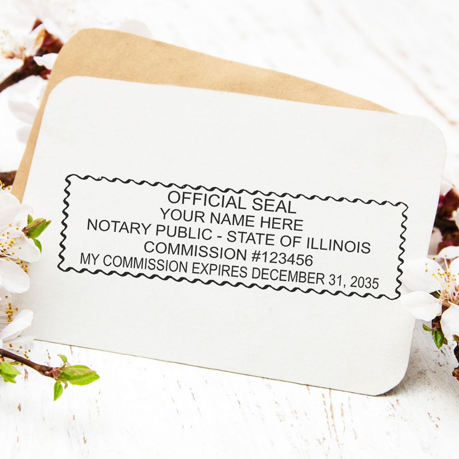 MaxLight Notary Stamp Kit for Illinois - Engineer Seal Stamps