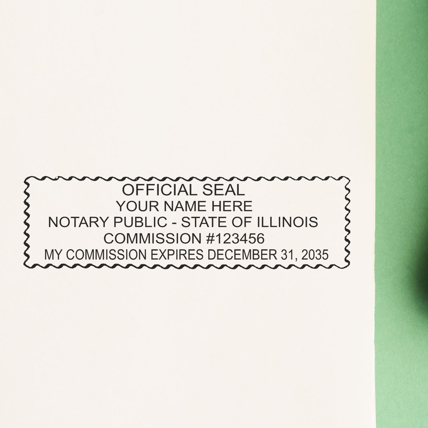 IL Notary Kit with Slim Stamps - Engineer Seal Stamps